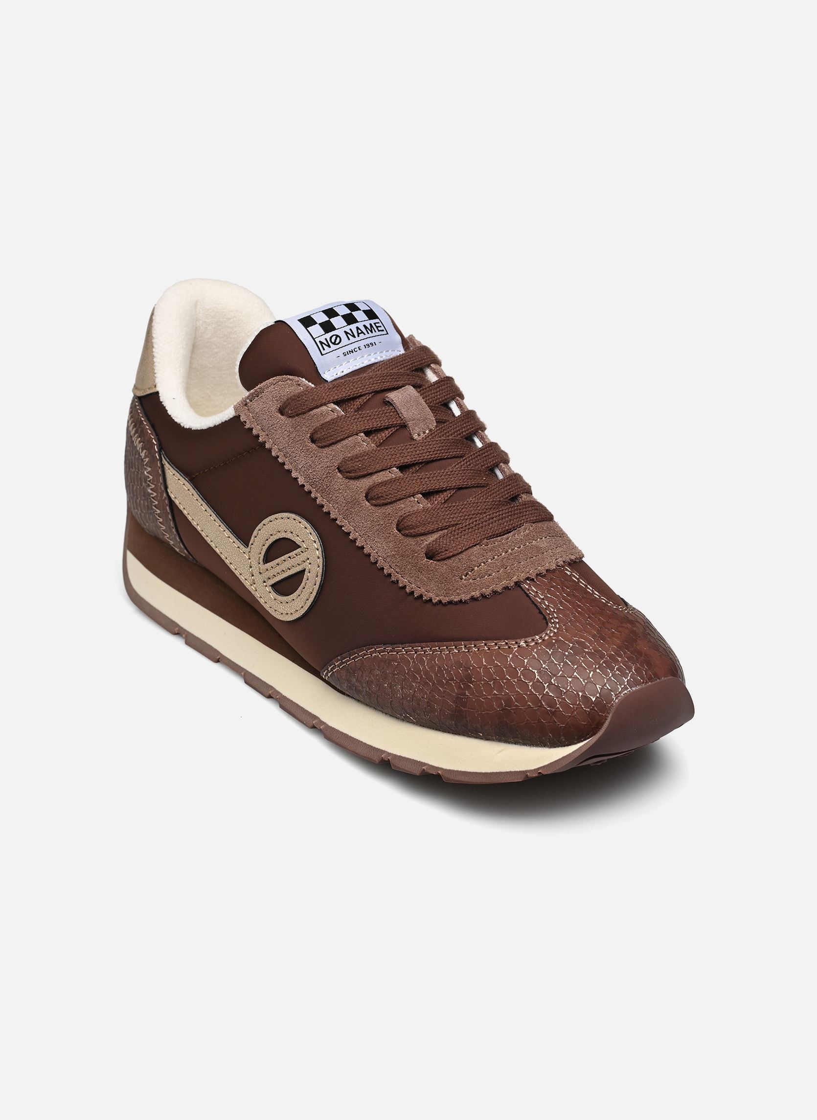 Baskets basses City Run Jogger femme marron No Name Baskets basses City Run Jogger femme marron BROWNBROWN-GOLD