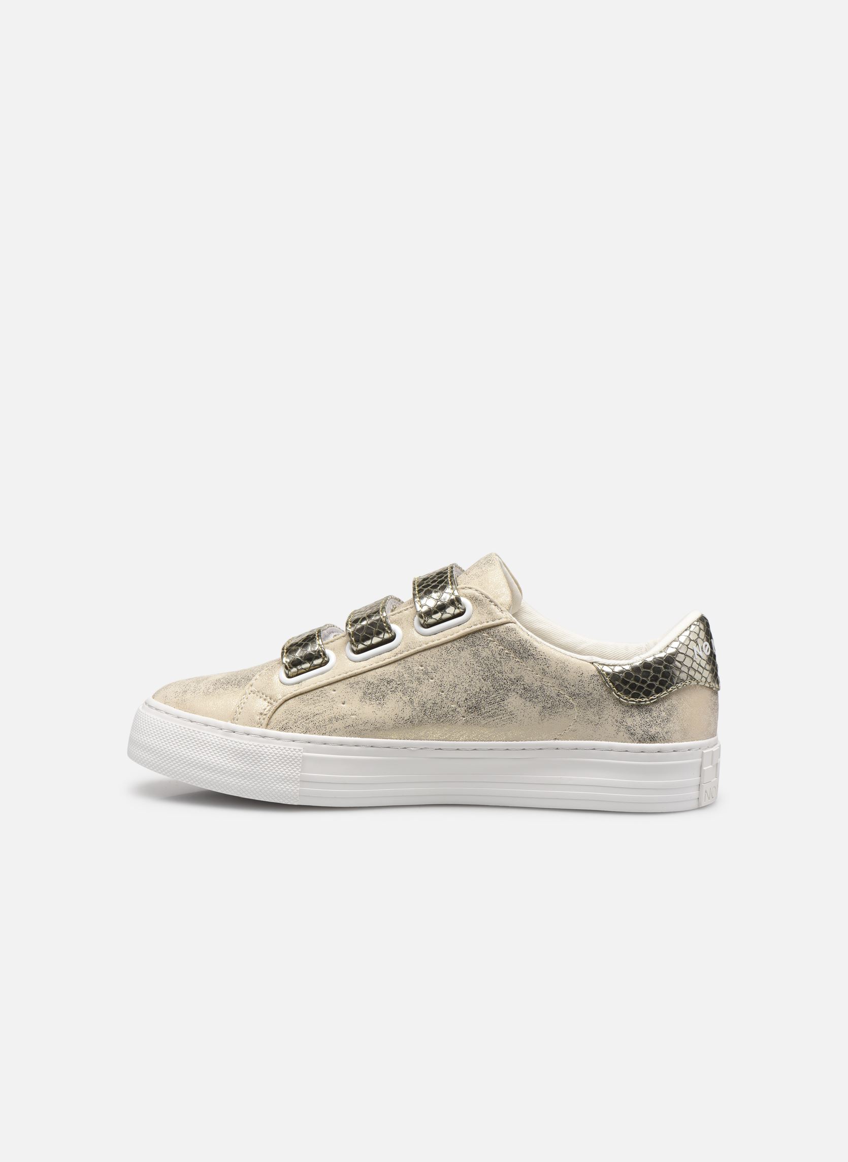 Lage sneakers ARCADE STRAPS GLOOM REPTIL dames goud en brons No Name Lage sneakers ARCADE STRAPS GLOOM REPTIL dames goud en brons AMANDE L.GOLD