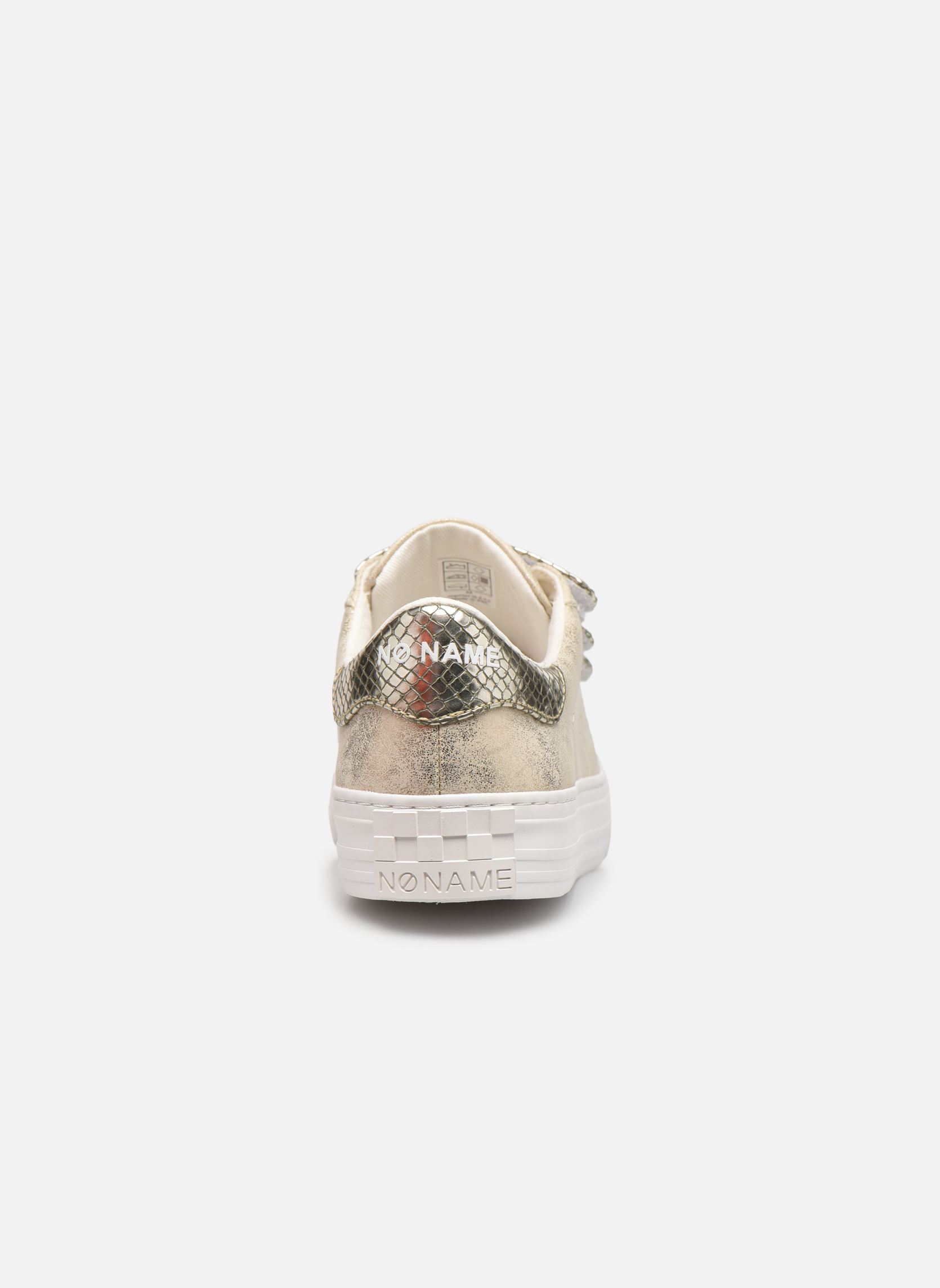 Lage sneakers ARCADE STRAPS GLOOM REPTIL dames goud en brons No Name Lage sneakers ARCADE STRAPS GLOOM REPTIL dames goud en brons AMANDE L.GOLD