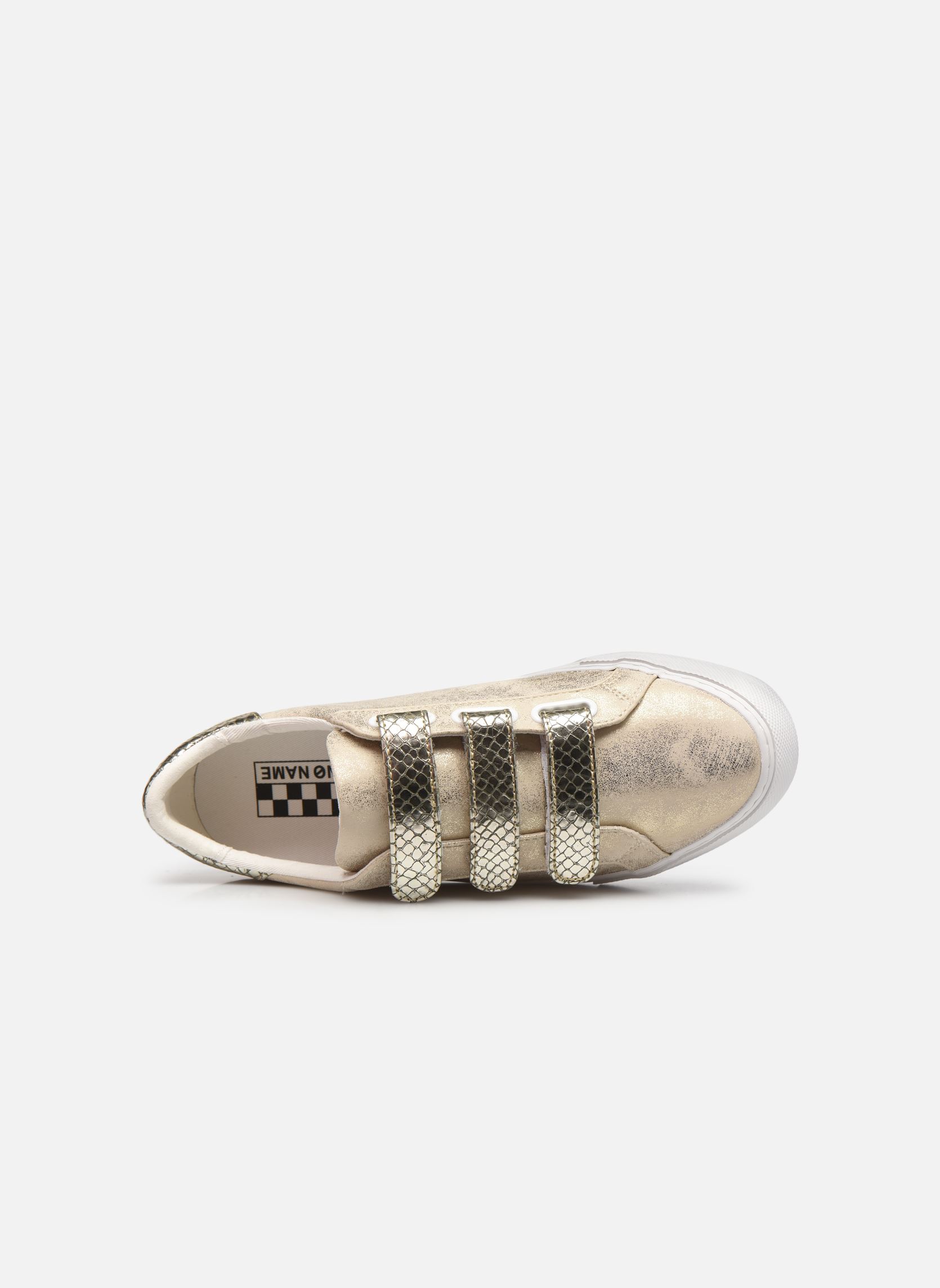 Lage sneakers ARCADE STRAPS GLOOM REPTIL dames goud en brons No Name Lage sneakers ARCADE STRAPS GLOOM REPTIL dames goud en brons AMANDE L.GOLD