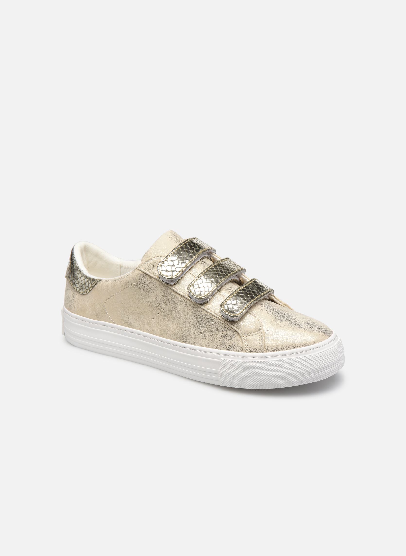 Lage sneakers ARCADE STRAPS GLOOM REPTIL dames goud en brons No Name Lage sneakers ARCADE STRAPS GLOOM REPTIL dames goud en brons AMANDE L.GOLD