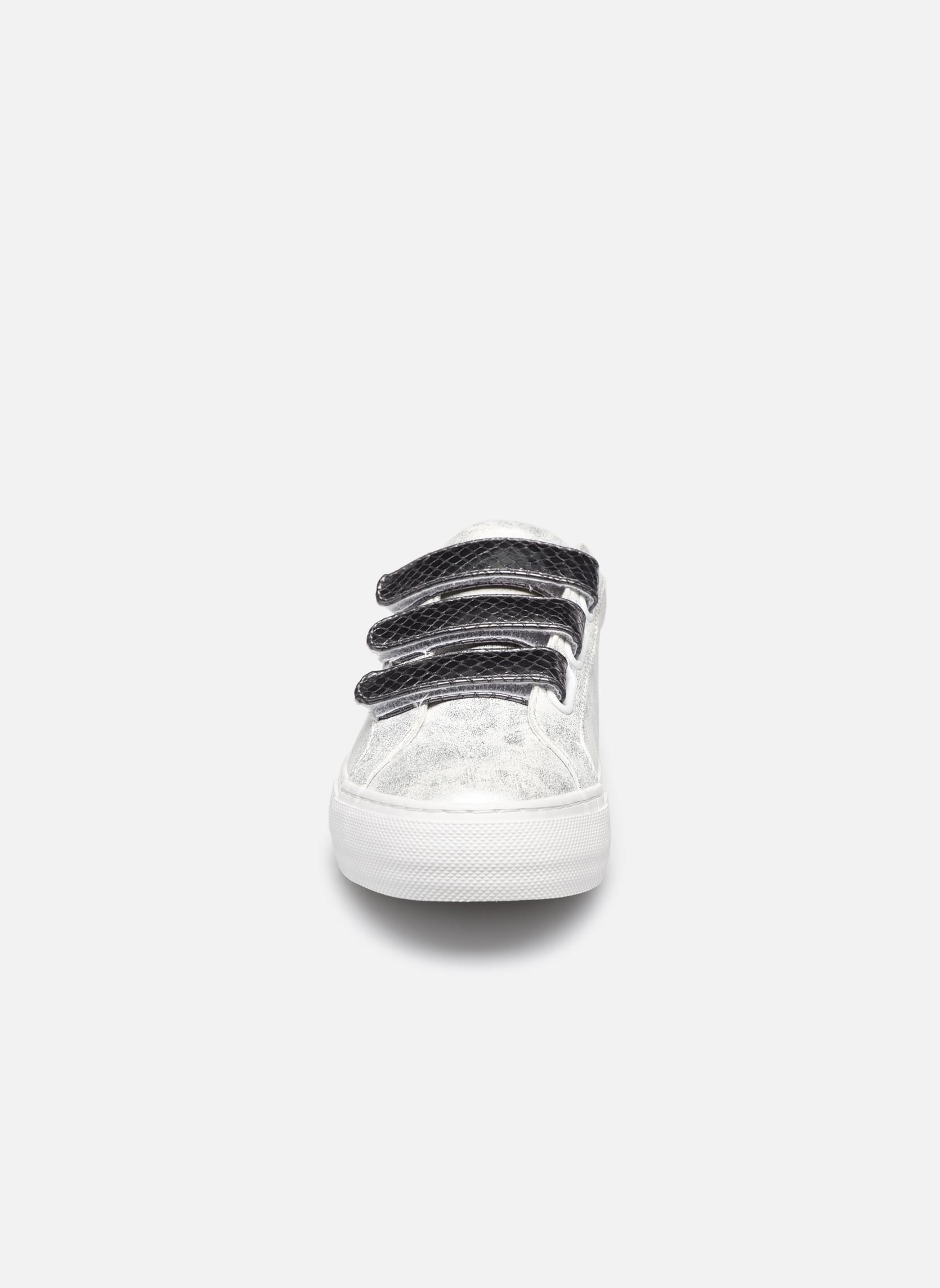 Niedrige Sneaker ARCADE STRAPS GLOOM REPTIL damen silber No Name Niedrige Sneaker ARCADE STRAPS GLOOM REPTIL damen silber Silver/Sky