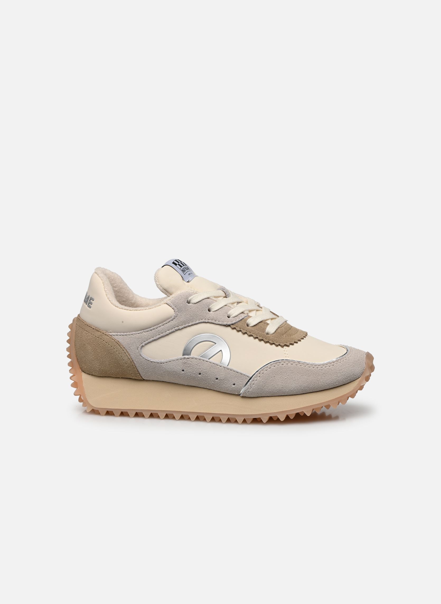 Niedrige Sneaker Punky Jogger damen beige No Name Niedrige Sneaker Punky Jogger damen beige DOVE/SABLE