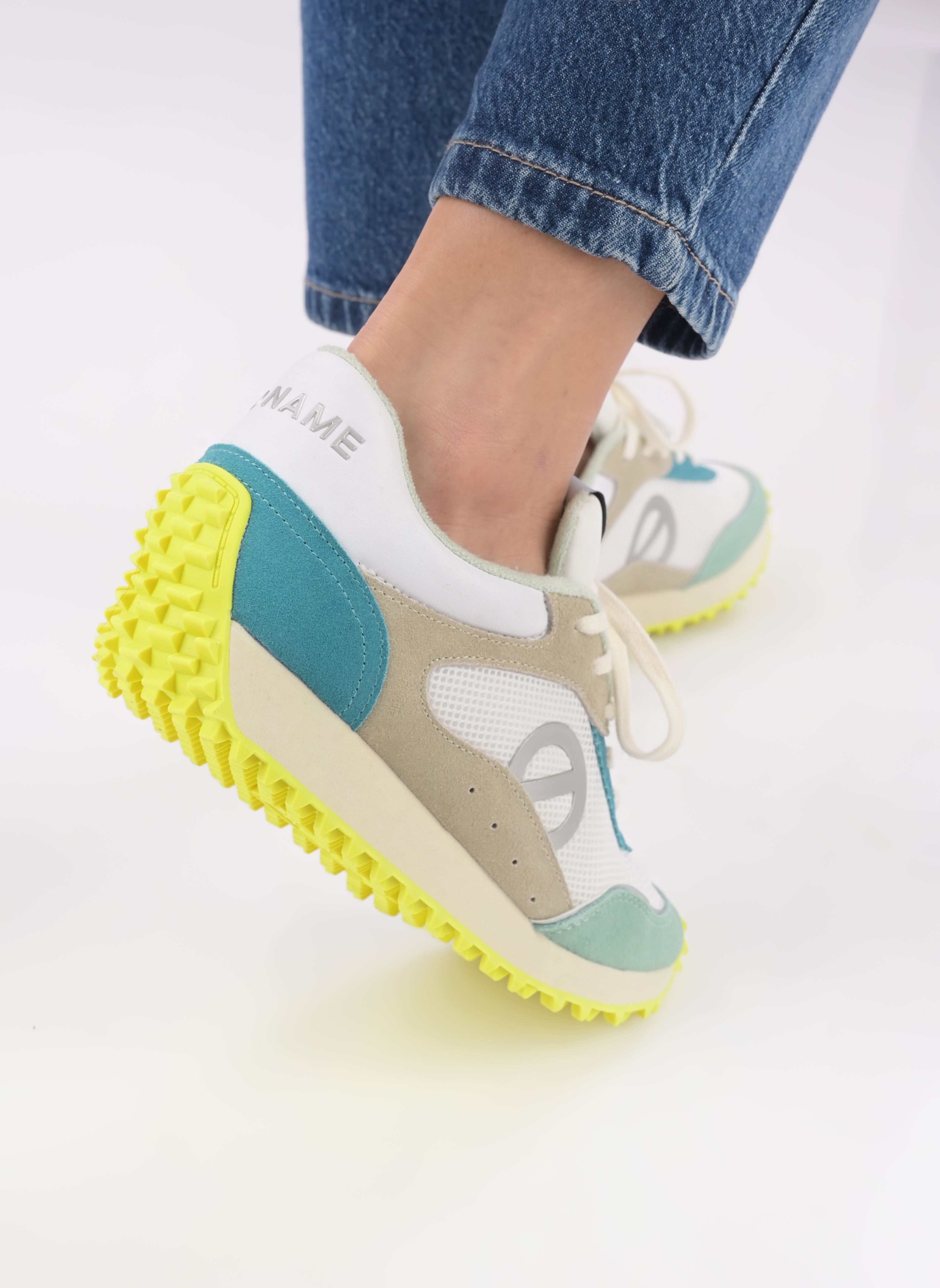 Baskets basses Punky Jogger femme multicolore No Name Baskets basses Punky Jogger femme multicolore LAGON/WHITE