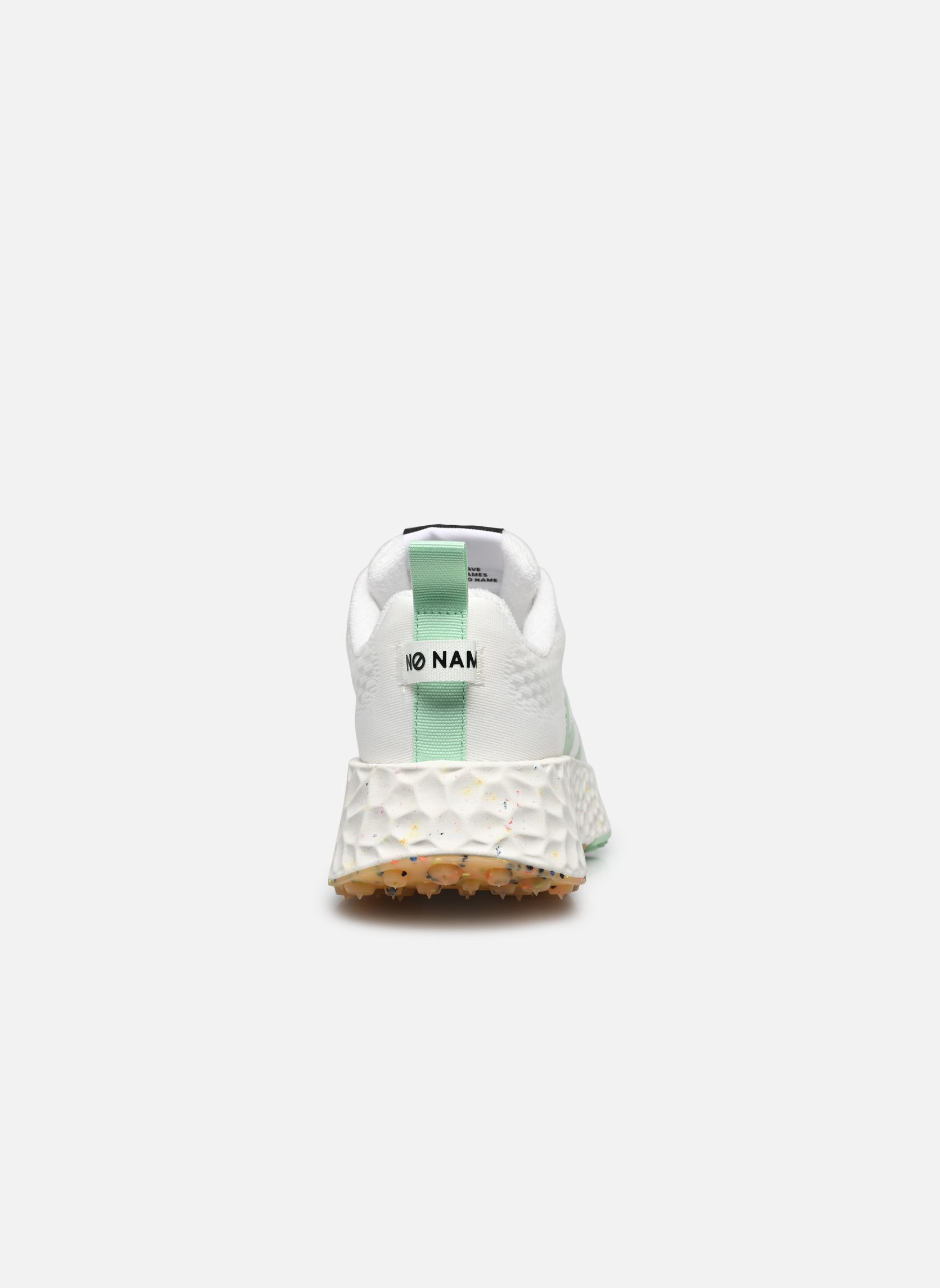 Lage sneakers Carter Fly dames wit No Name Lage sneakers Carter Fly dames wit WHITE/P.GREEN