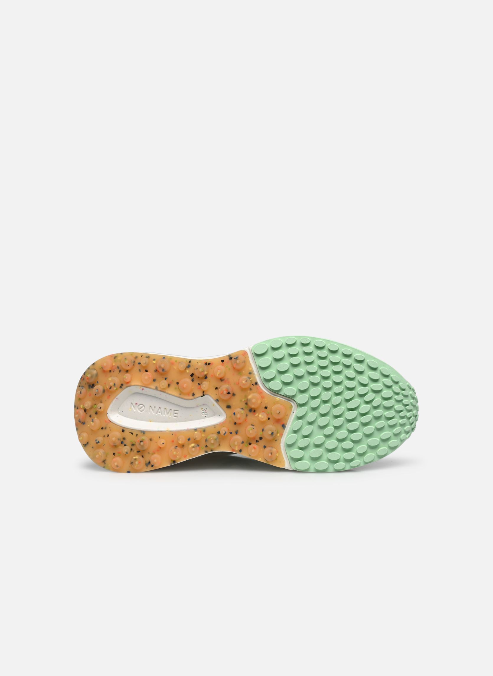 Lage sneakers Carter Fly dames wit No Name Lage sneakers Carter Fly dames wit WHITE/P.GREEN