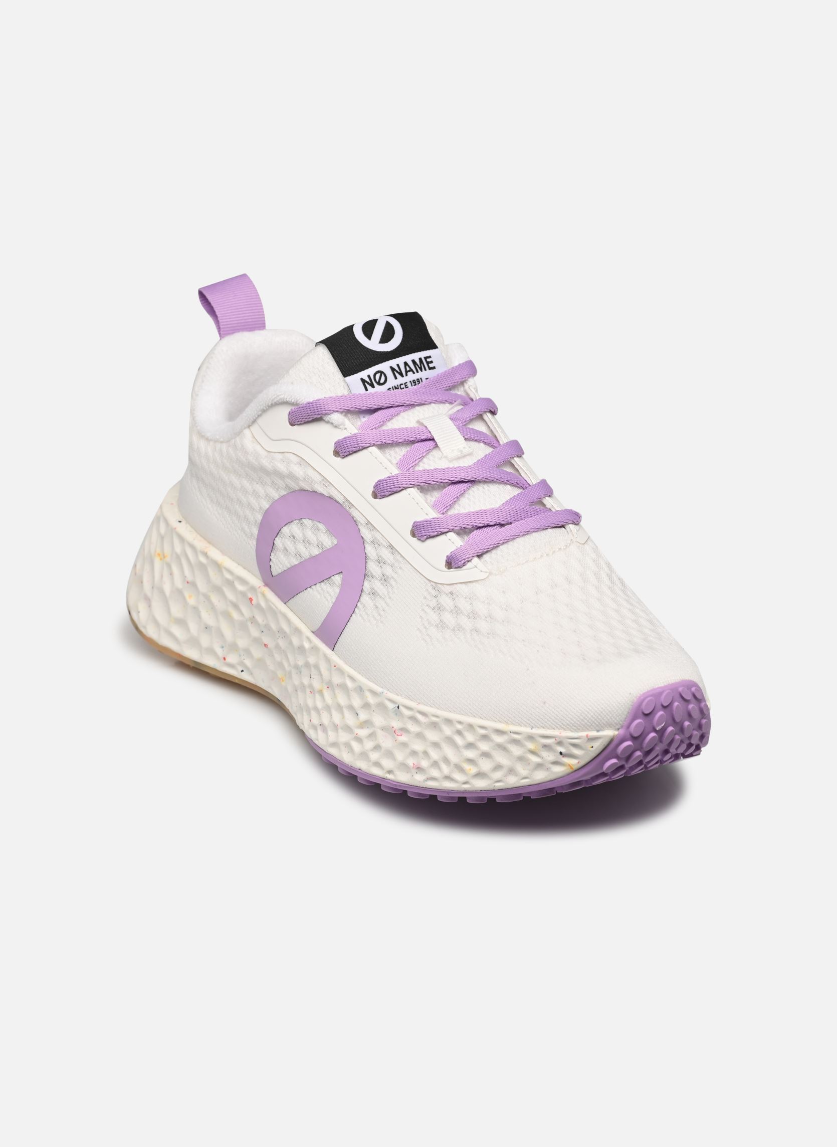 Lage sneakers Carter Fly dames wit No Name Lage sneakers Carter Fly dames wit WHITE/CROCUS