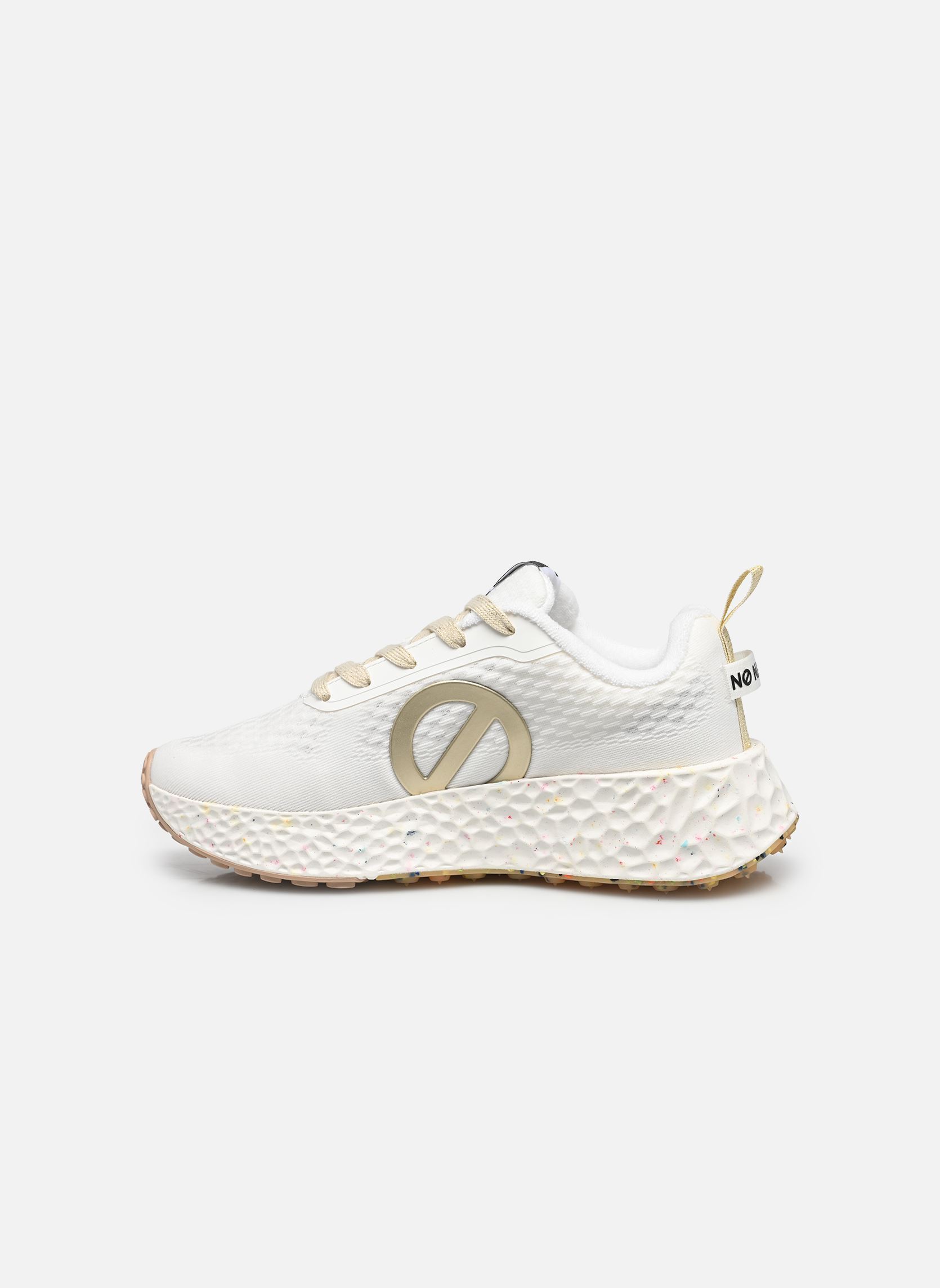 Lage sneakers Carter Fly dames wit No Name Lage sneakers Carter Fly dames wit WHITE/MAT GOLD