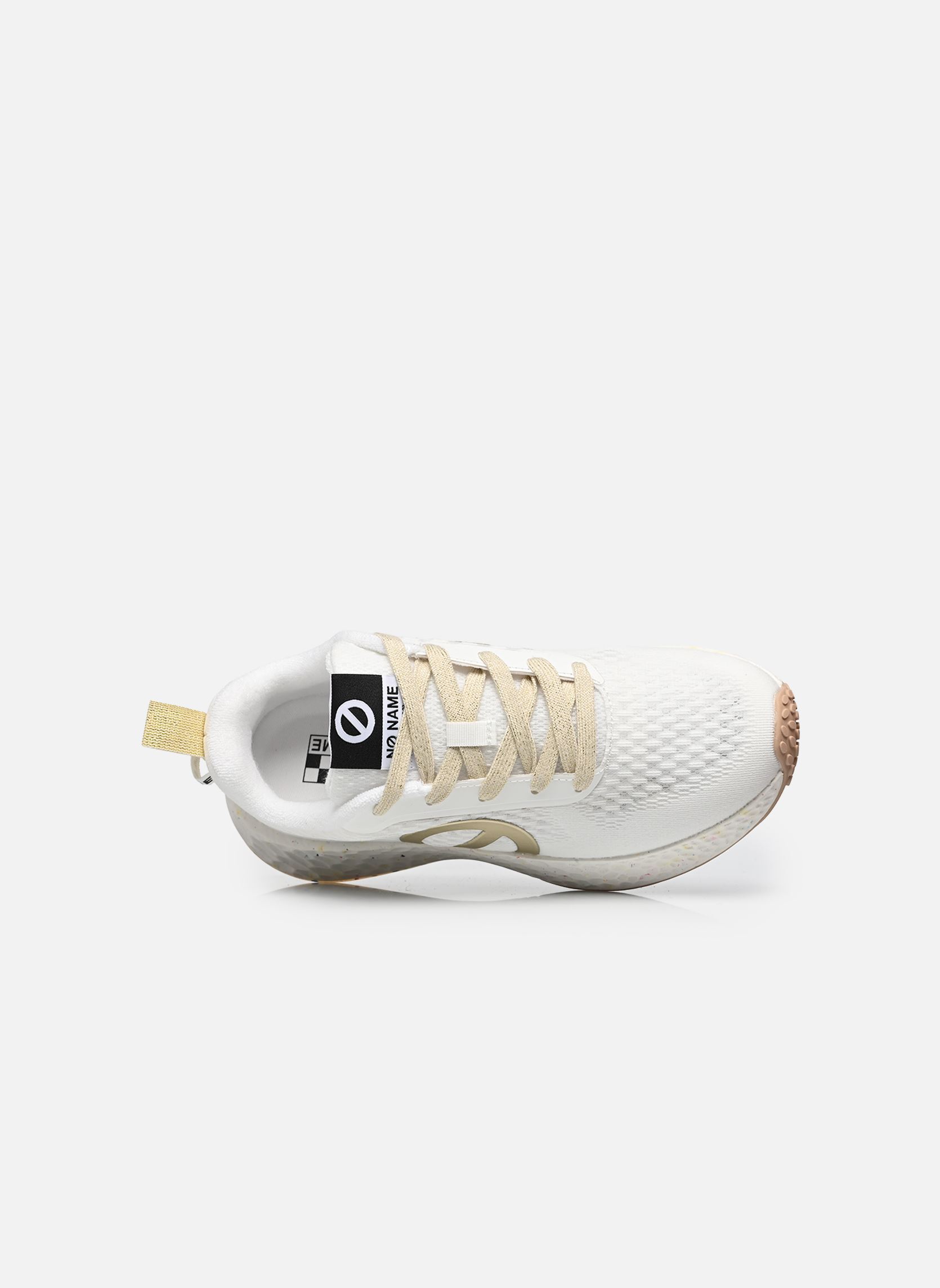 Lage sneakers Carter Fly dames wit No Name Lage sneakers Carter Fly dames wit WHITE/MAT GOLD