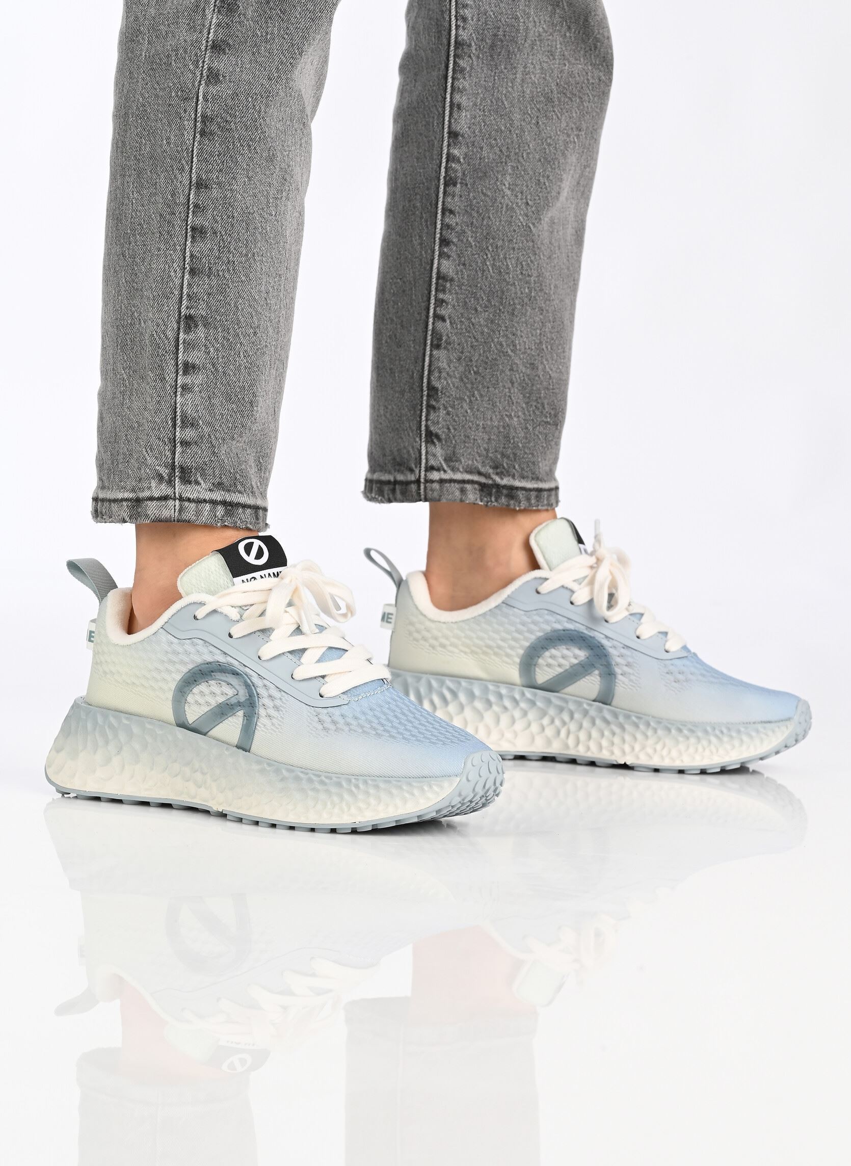 Lage sneakers Carter Fly dames blauw No Name Lage sneakers Carter Fly dames blauw GRADIANT SKY/SKY