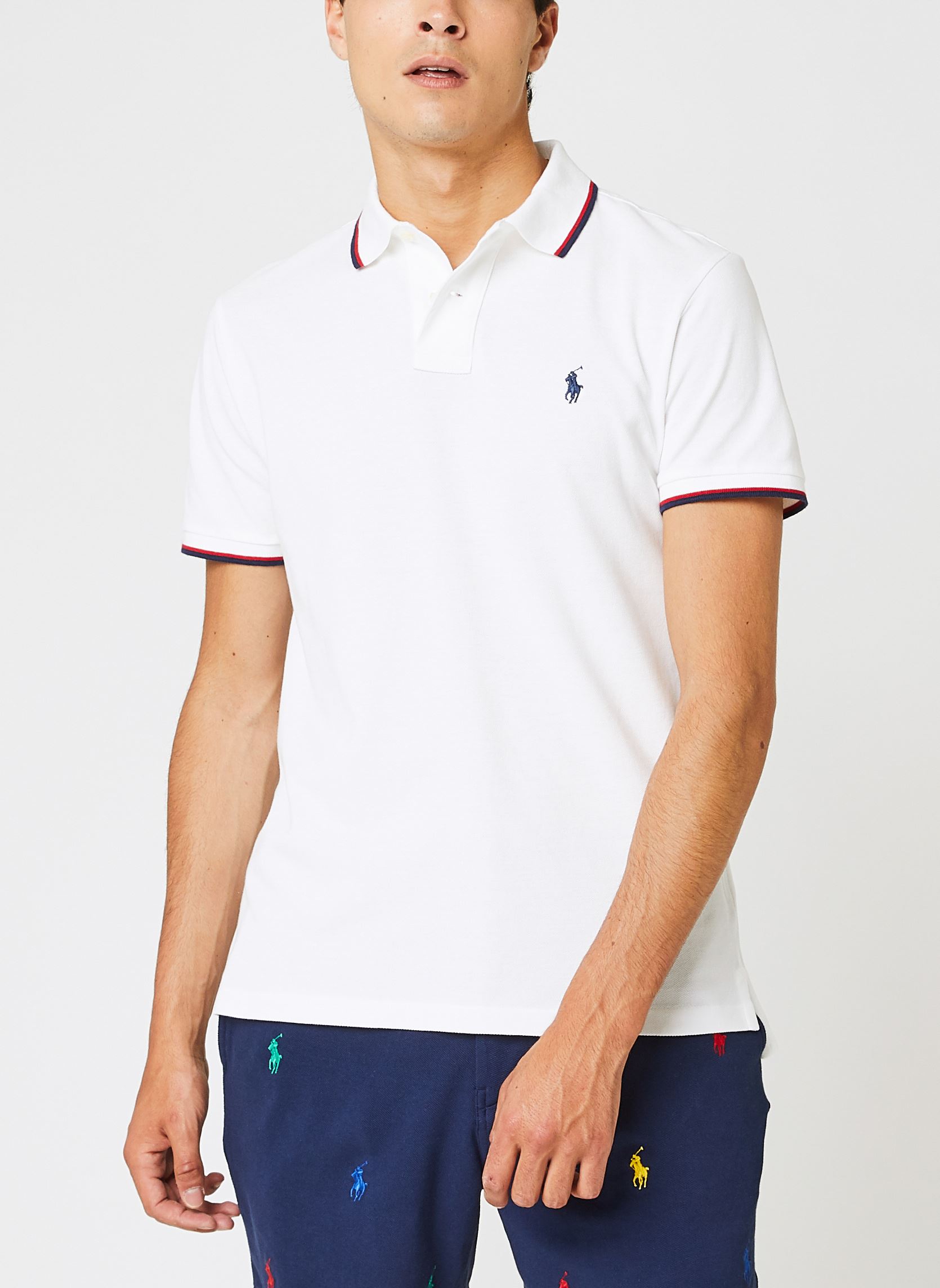Polo coupe ajustée en piqué 710842621 by Polo Ralph Lauren