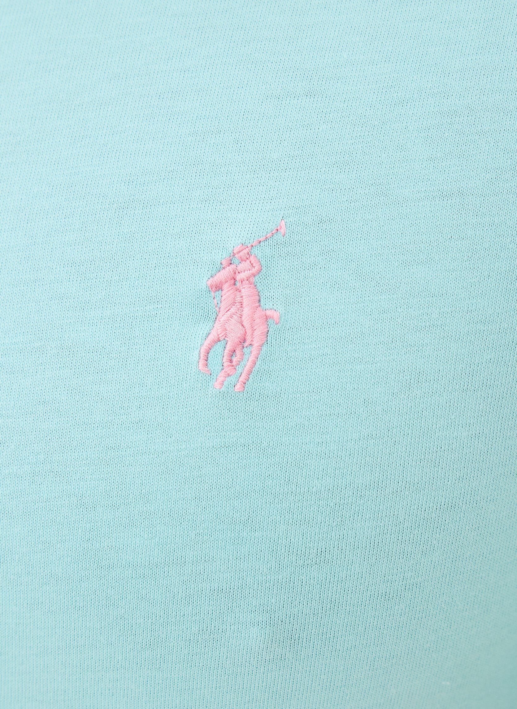 T-Shirts T-shirt ajusté à col rond en jersey 7106 herren blau Polo Ralph Lauren T-Shirts T-shirt ajusté à col rond en jersey 7106 herren blau NEW AQUA/C3166
