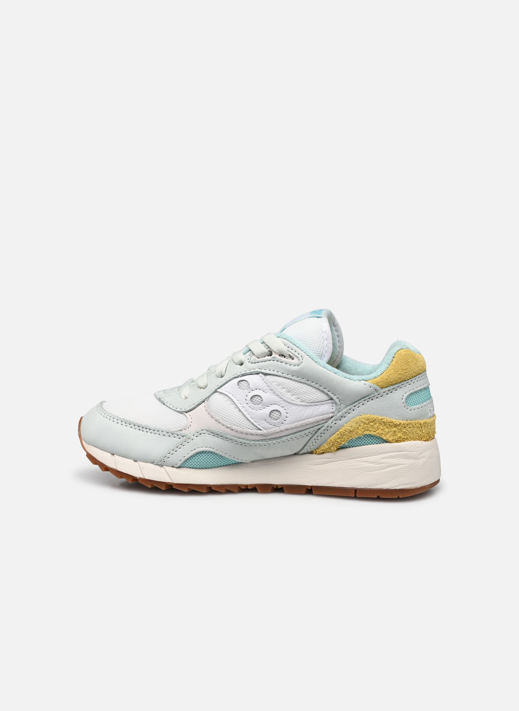 Lage sneakers Shadow 6000 W dames blauw Saucony Lage sneakers Shadow 6000 W dames blauw Turquoise/Yellow
