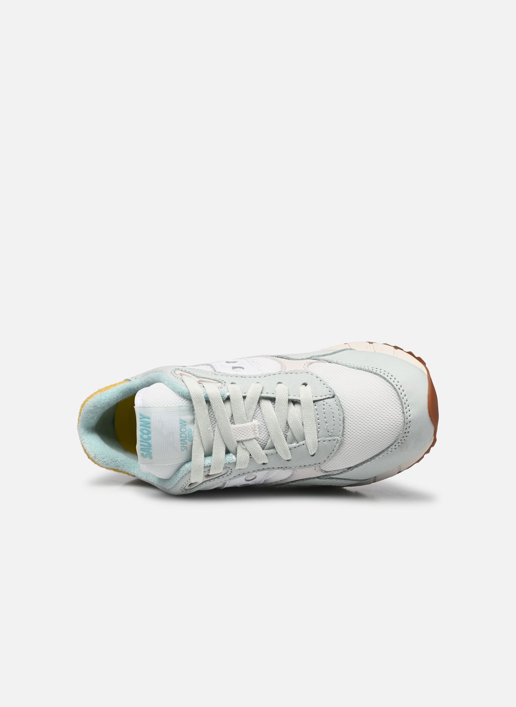 Lage sneakers Shadow 6000 W dames blauw Saucony Lage sneakers Shadow 6000 W dames blauw Turquoise/Yellow