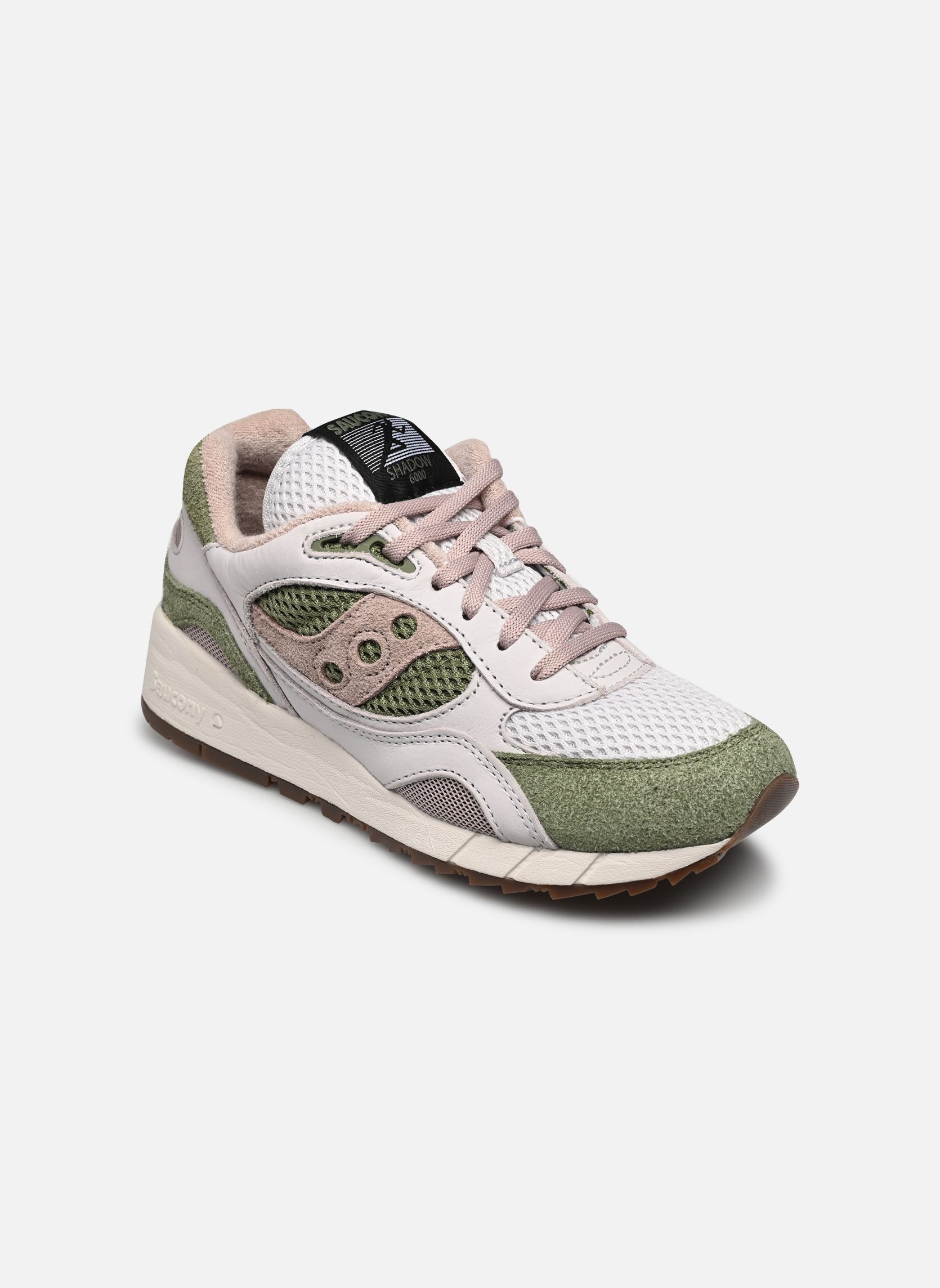 Lage sneakers Shadow 6000 W dames grijs Saucony Lage sneakers Shadow 6000 W dames grijs Grey/green