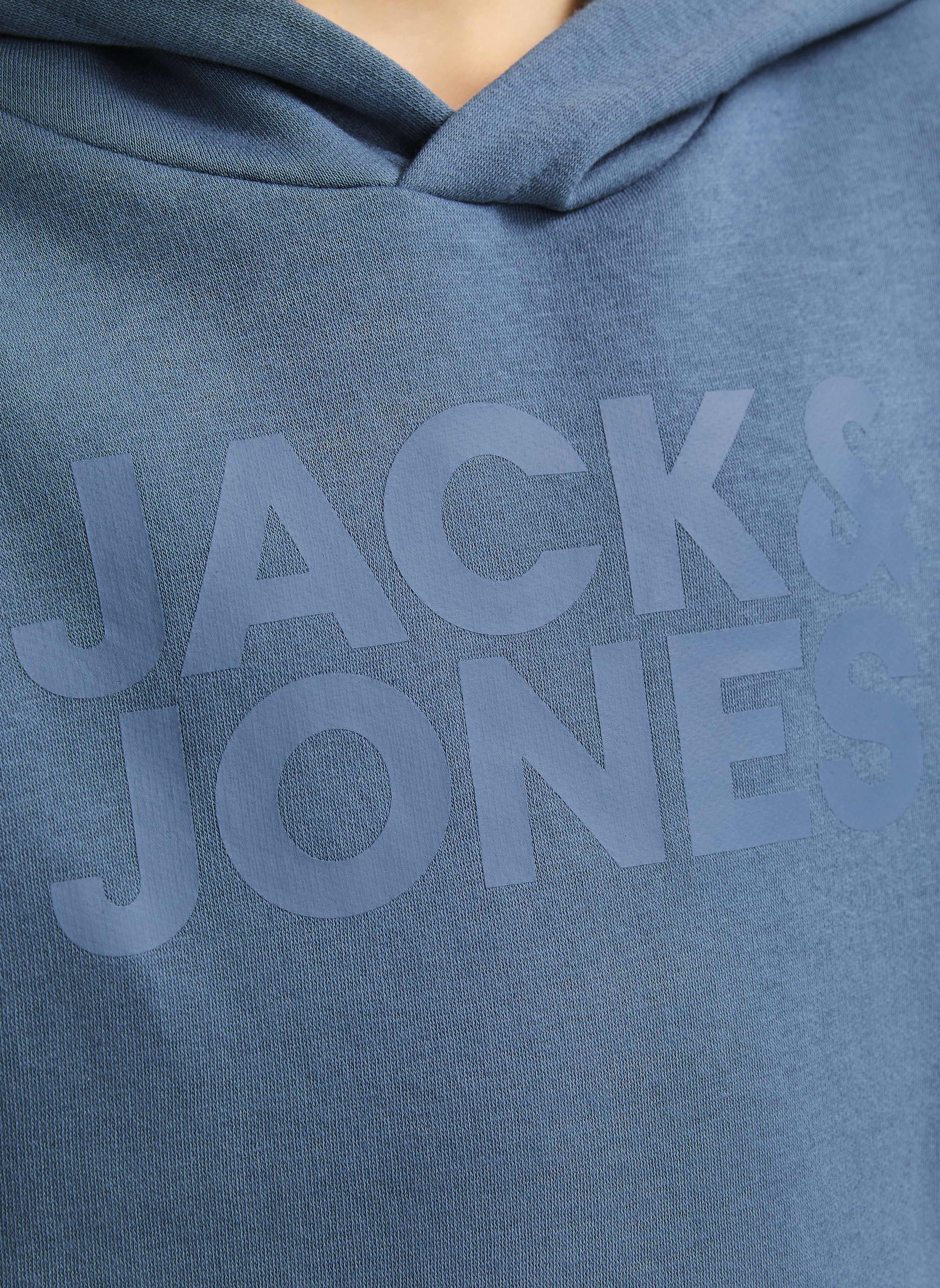 Sweats à capuche Jjecorp Logo Sweat Hood Noos Jr garçon bleu Jack & Jones Sweats à capuche Jjecorp Logo Sweat Hood Noos Jr garçon bleu OCEANVIEW