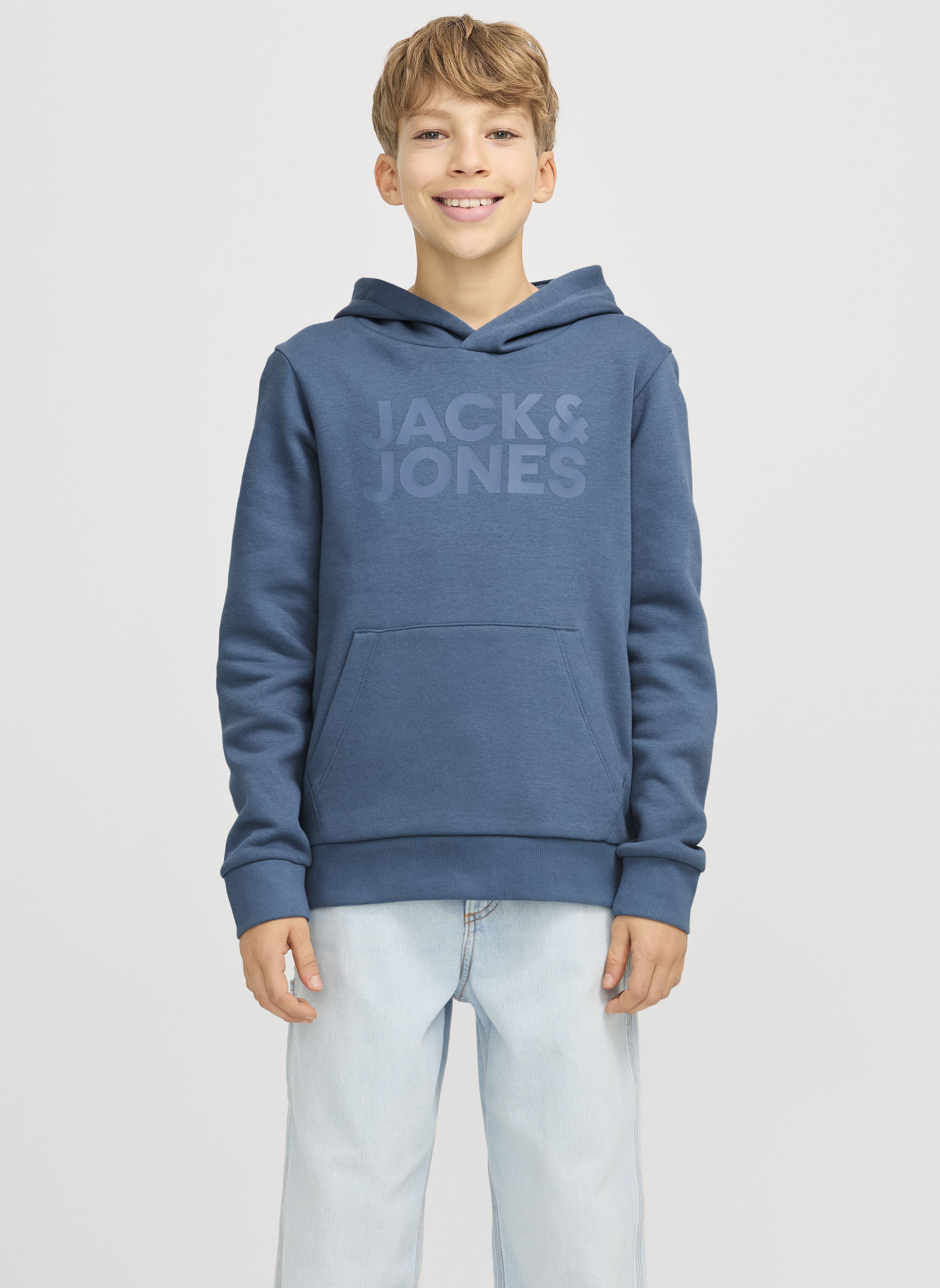 Vêtements Jack & Jones Jjecorp Logo Sweat Hood Noos Jnr pour Accessoires - vue 3