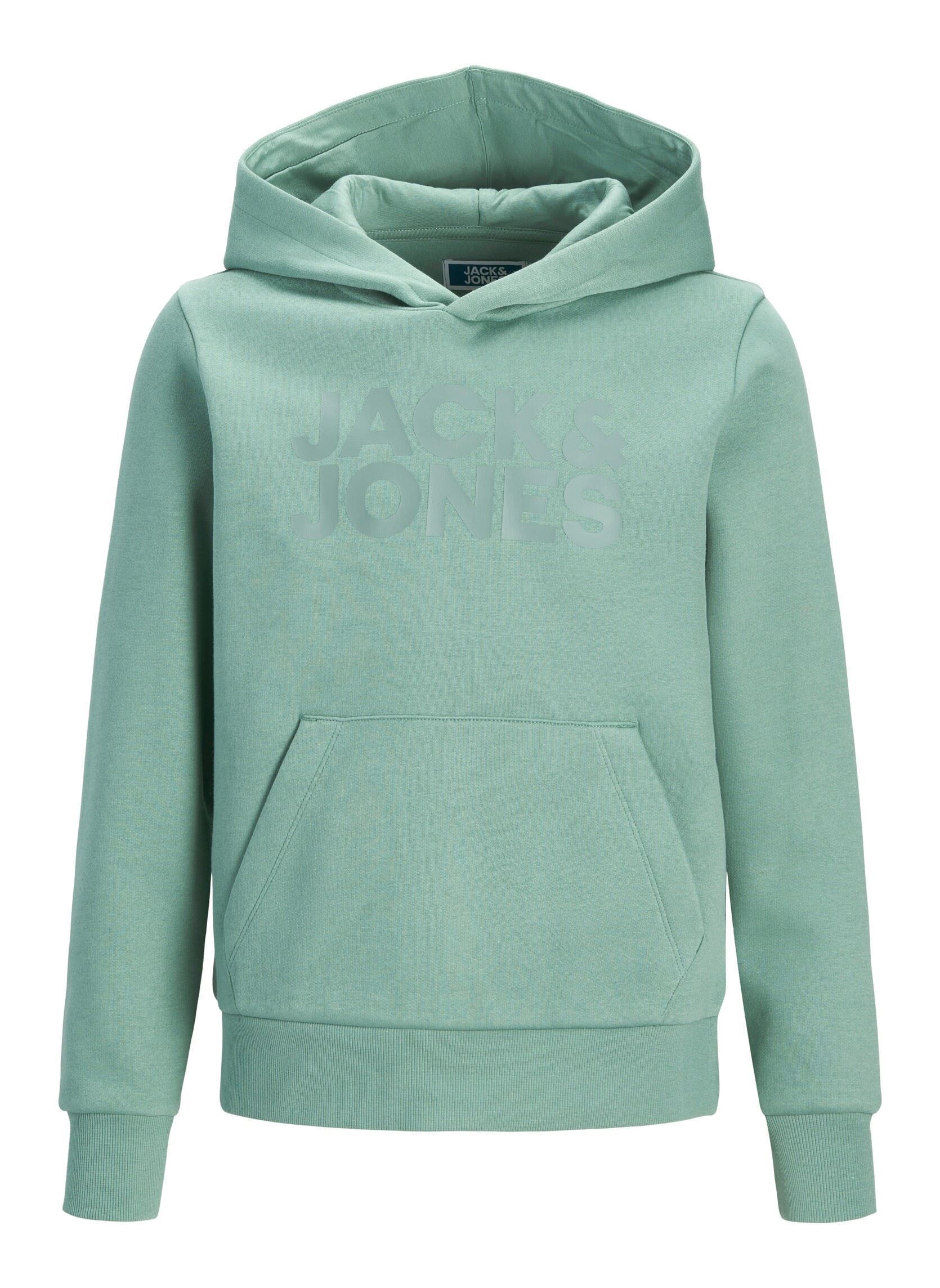Vêtements Jack & Jones Jjecorp Logo Sweat Hood Noos Jr pour Enfant