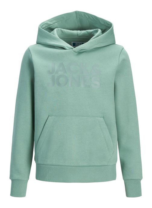 Jack & Jones Kapuzenpullover Jjecorp Logo Sweat Hood Noos Jr jungen blau