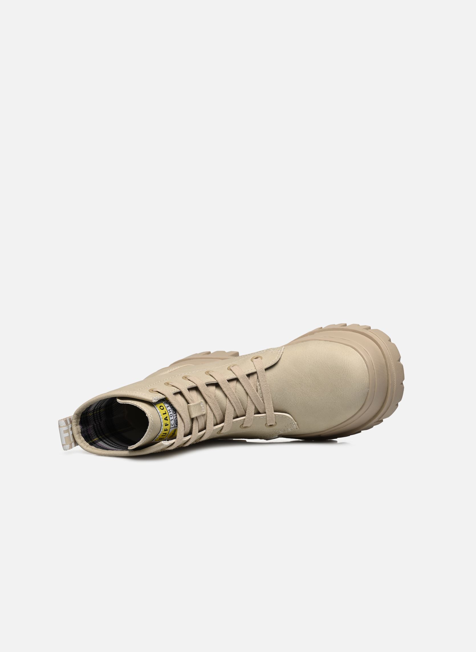 Geschnürte Stiefeletten ASPHA RLD damen beige Buffalo Geschnürte Stiefeletten ASPHA RLD damen beige CREAM