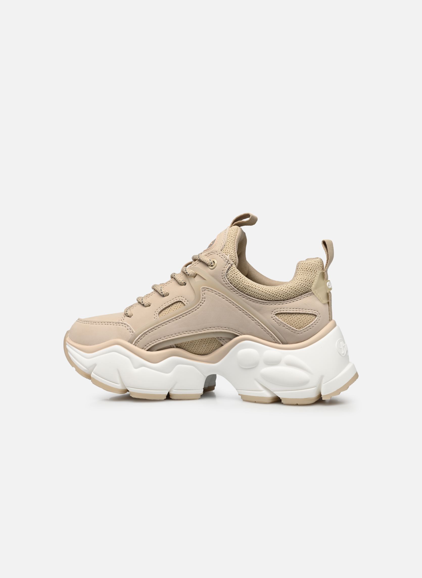 Niedrige Sneaker Binary C Imi Nappa damen beige Buffalo Niedrige Sneaker Binary C Imi Nappa damen beige Cream