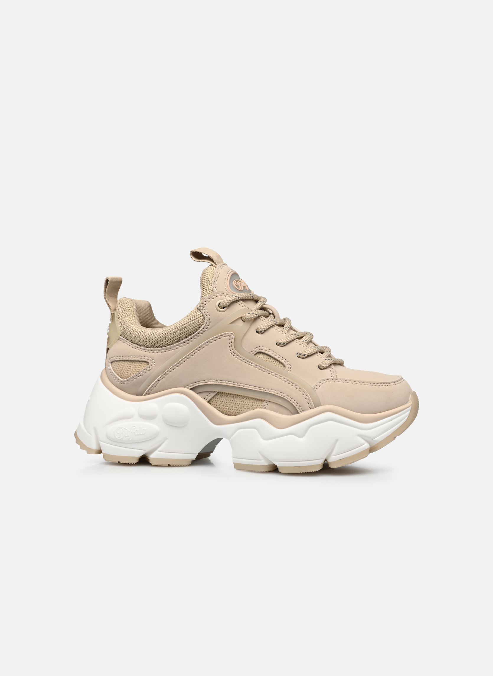 Niedrige Sneaker Binary C Imi Nappa damen beige Buffalo Niedrige Sneaker Binary C Imi Nappa damen beige Cream