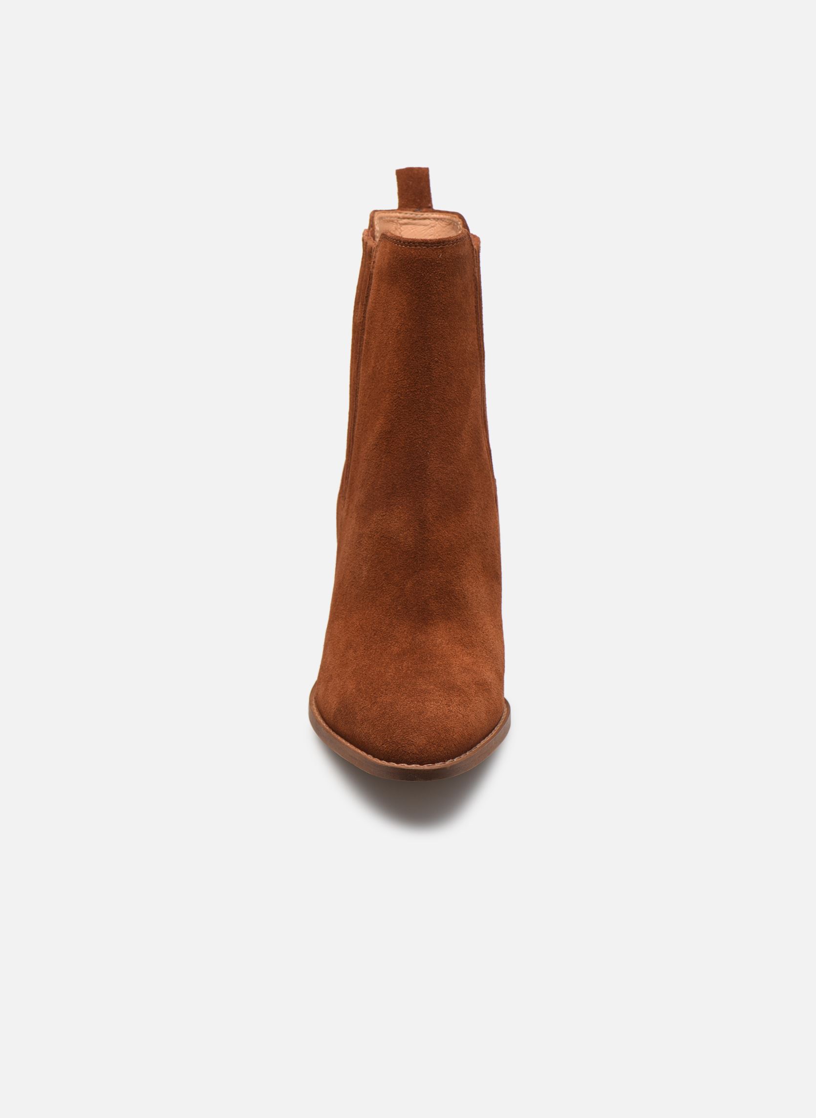 Niedrige Ankle Boots Tibiaco damen braun Georgia Rose Niedrige Ankle Boots Tibiaco damen braun COGNAC