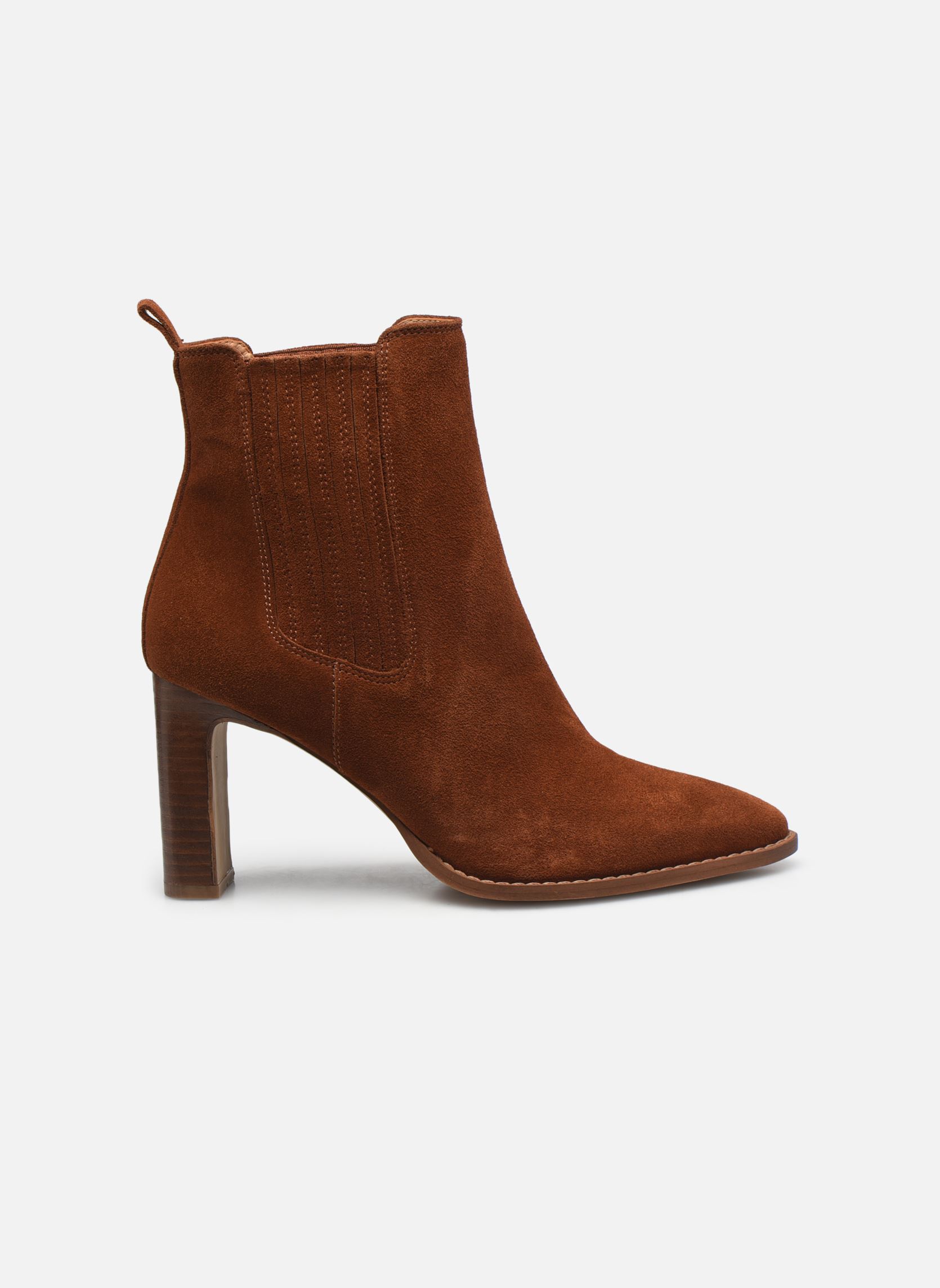 Niedrige Ankle Boots Tibiaco damen braun Georgia Rose Niedrige Ankle Boots Tibiaco damen braun COGNAC