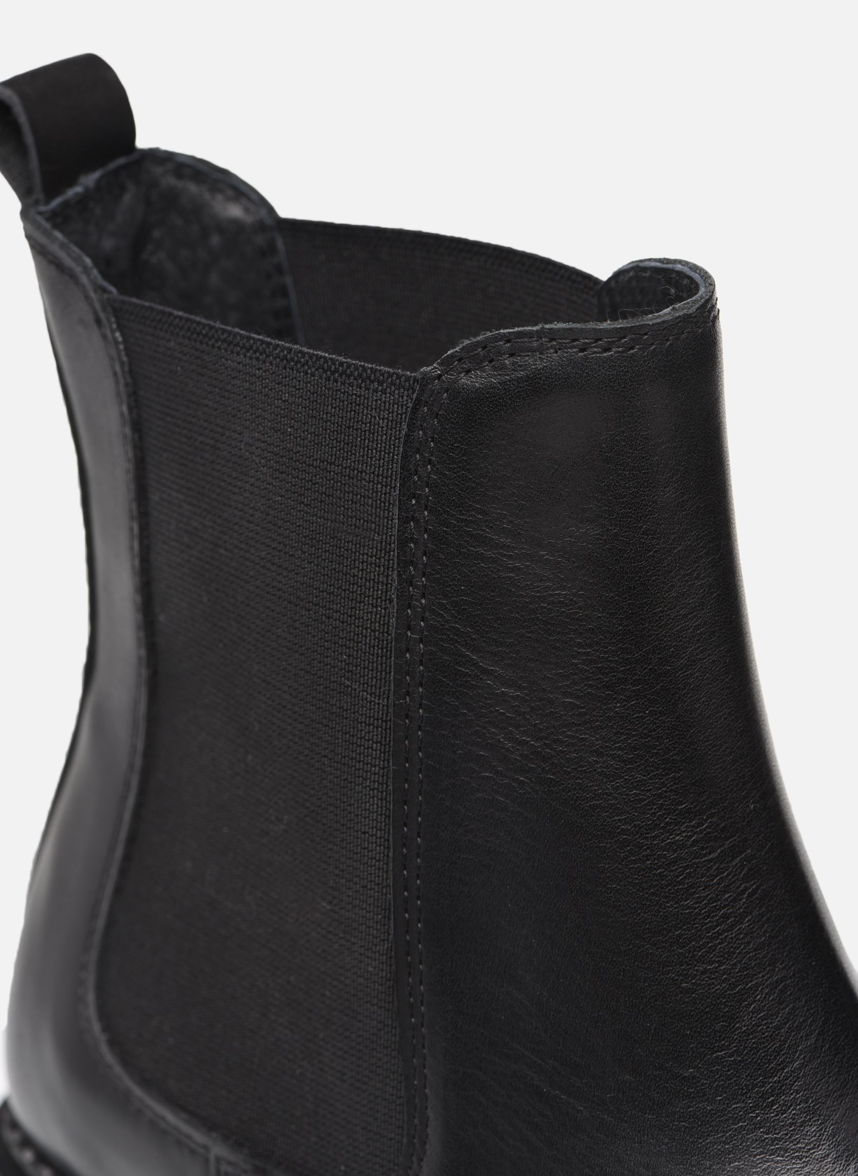 Bottines à lacets Lofi - Low Boots chelsea crantée femme noir Made By Sarenza Bottines à lacets Lofi - Low Boots chelsea crantée femme noir CUIR LISSE NOIR