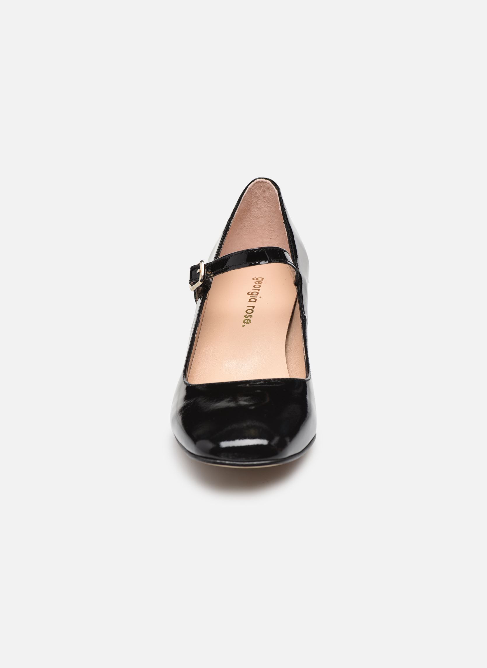 Zapatos de tacón con correas Soraya mujer negro Georgia Rose Zapatos de tacón con correas Soraya mujer negro NOIR