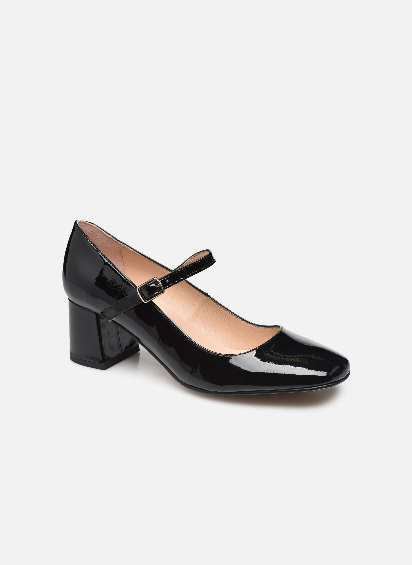 Zapatos de tacón con correas Soraya mujer negro Georgia Rose Zapatos de tacón con correas Soraya mujer negro NOIR