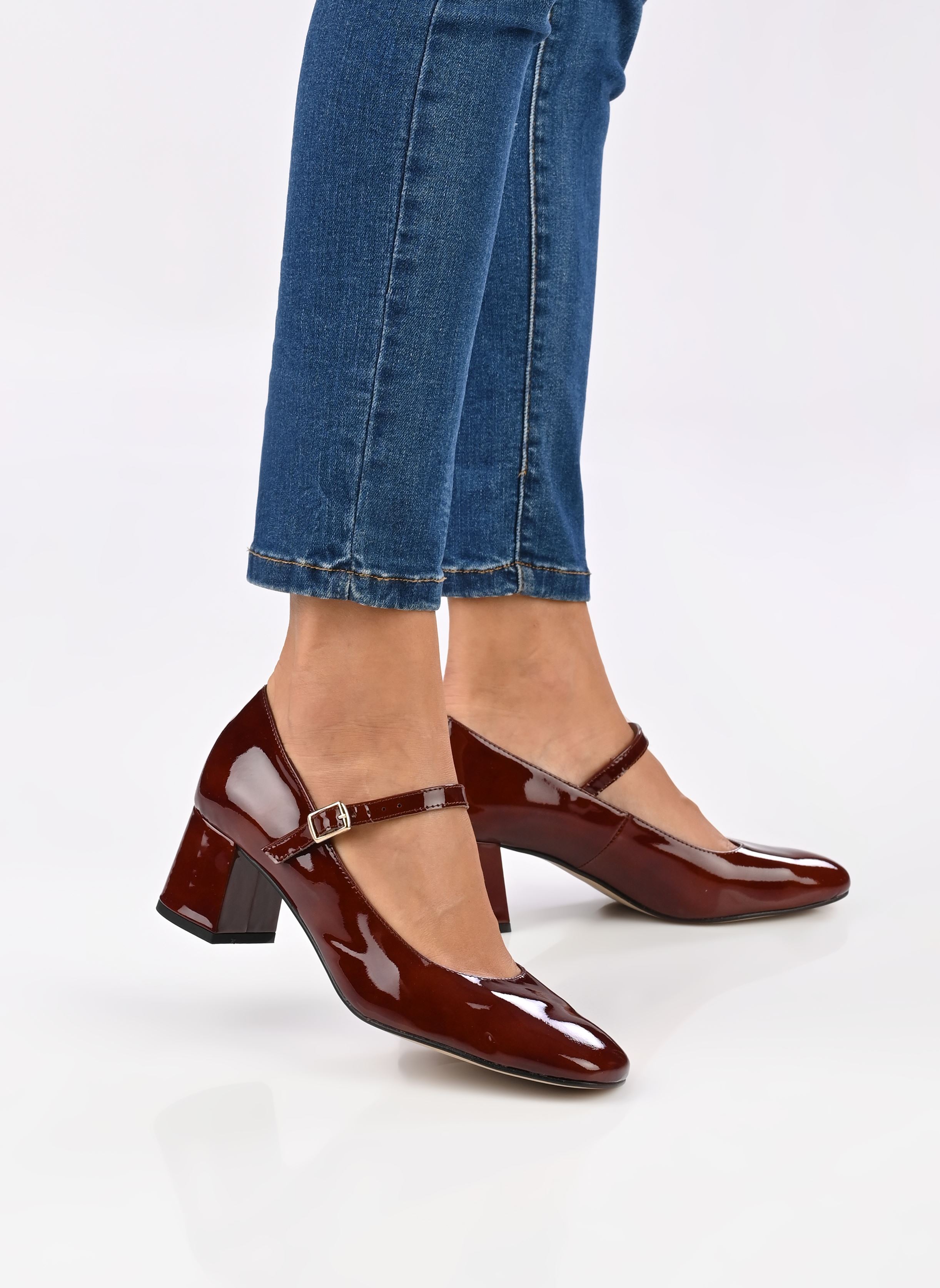Slingback pumps Soraya dames bruin Georgia Rose Slingback pumps Soraya dames bruin Chocolat