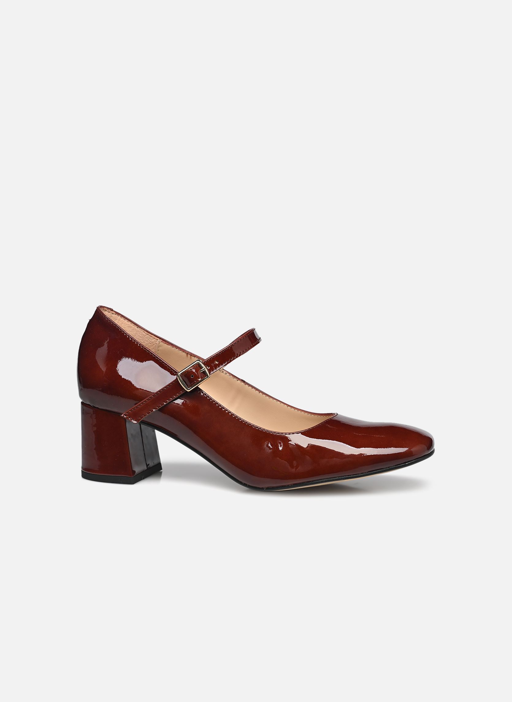 Slingback pumps Soraya dames bruin Georgia Rose Slingback pumps Soraya dames bruin Chocolat