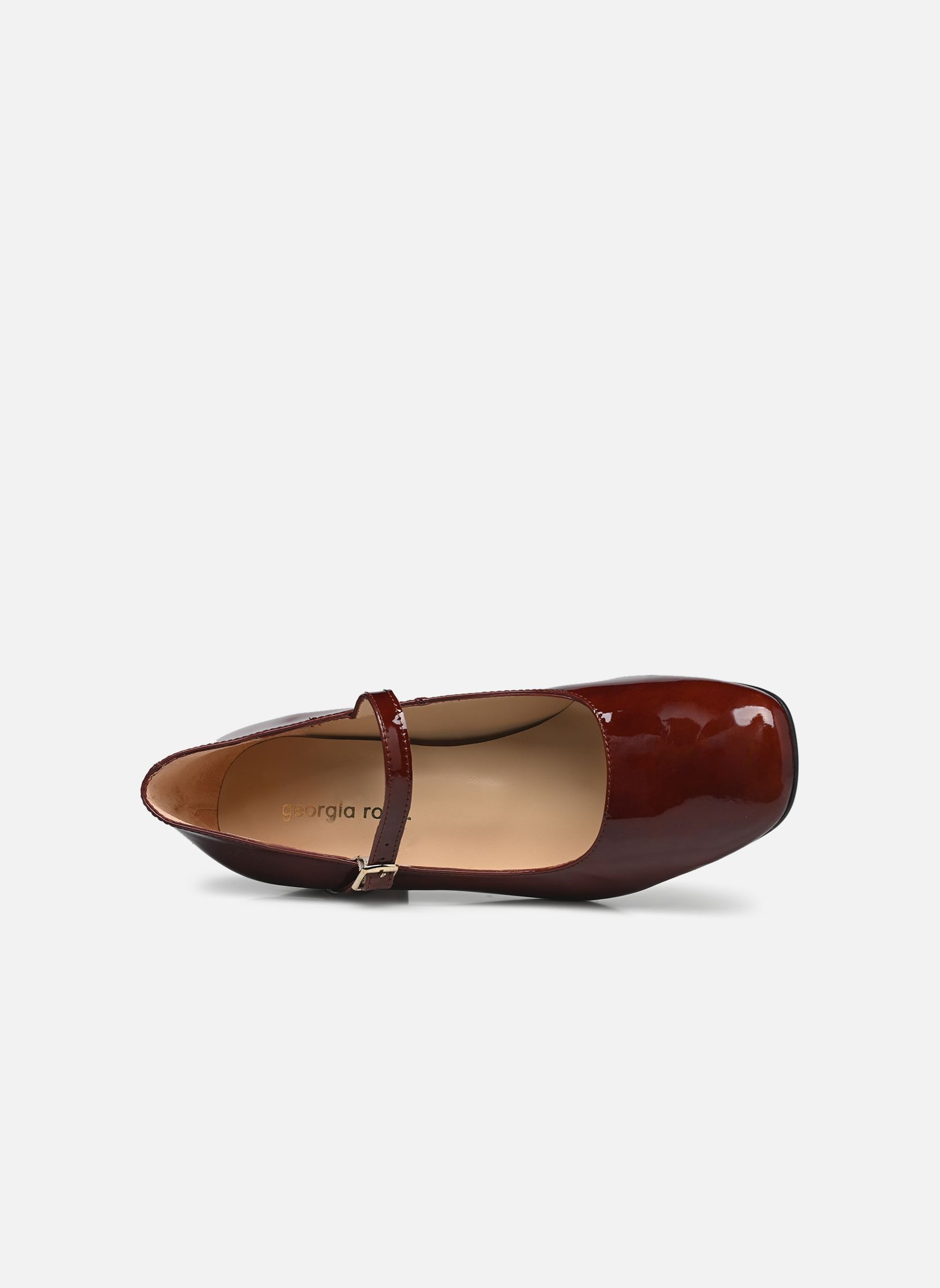 Slingback pumps Soraya dames bruin Georgia Rose Slingback pumps Soraya dames bruin Chocolat