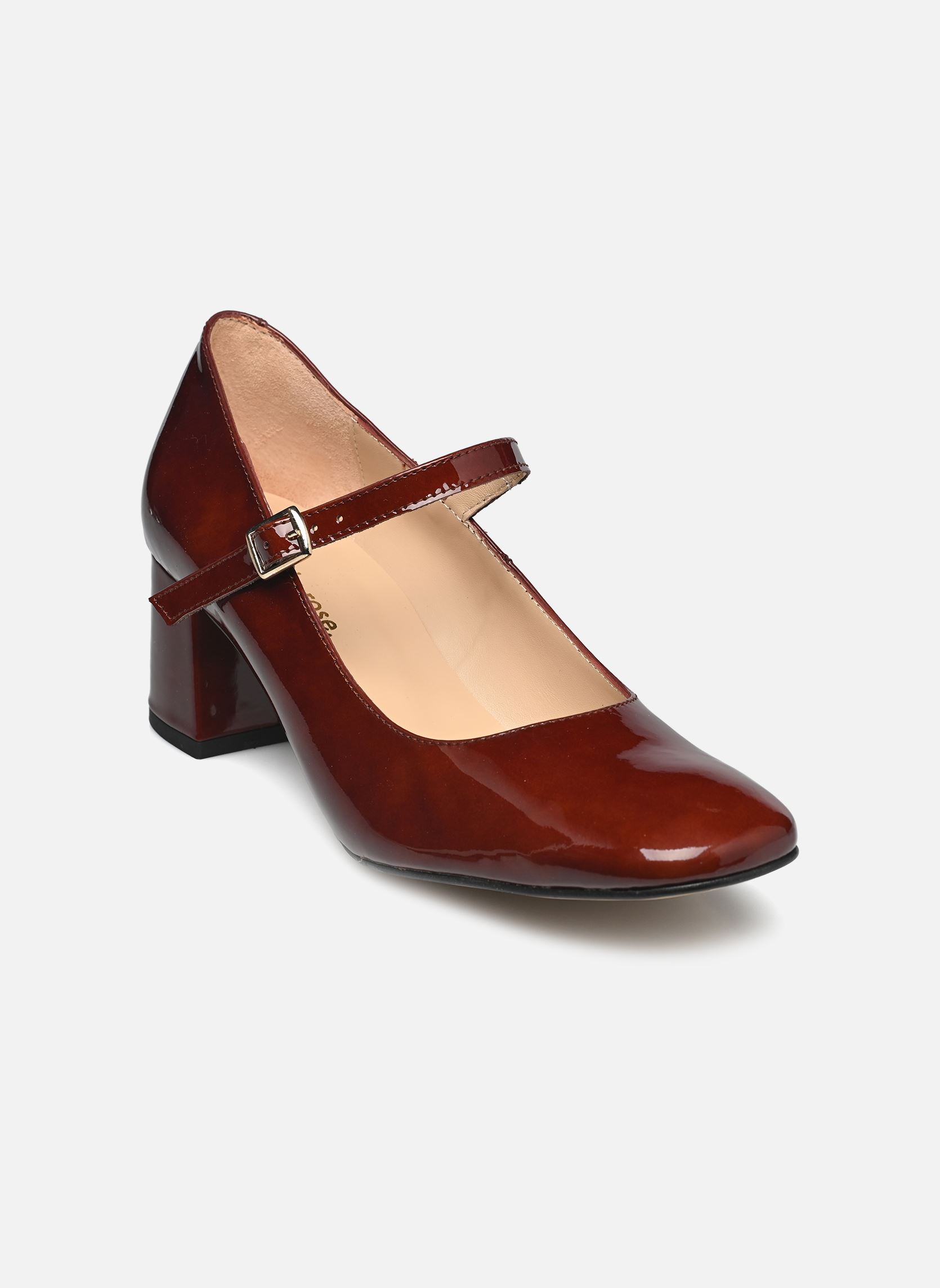 Slingback pumps Soraya dames bruin Georgia Rose Slingback pumps Soraya dames bruin Chocolat