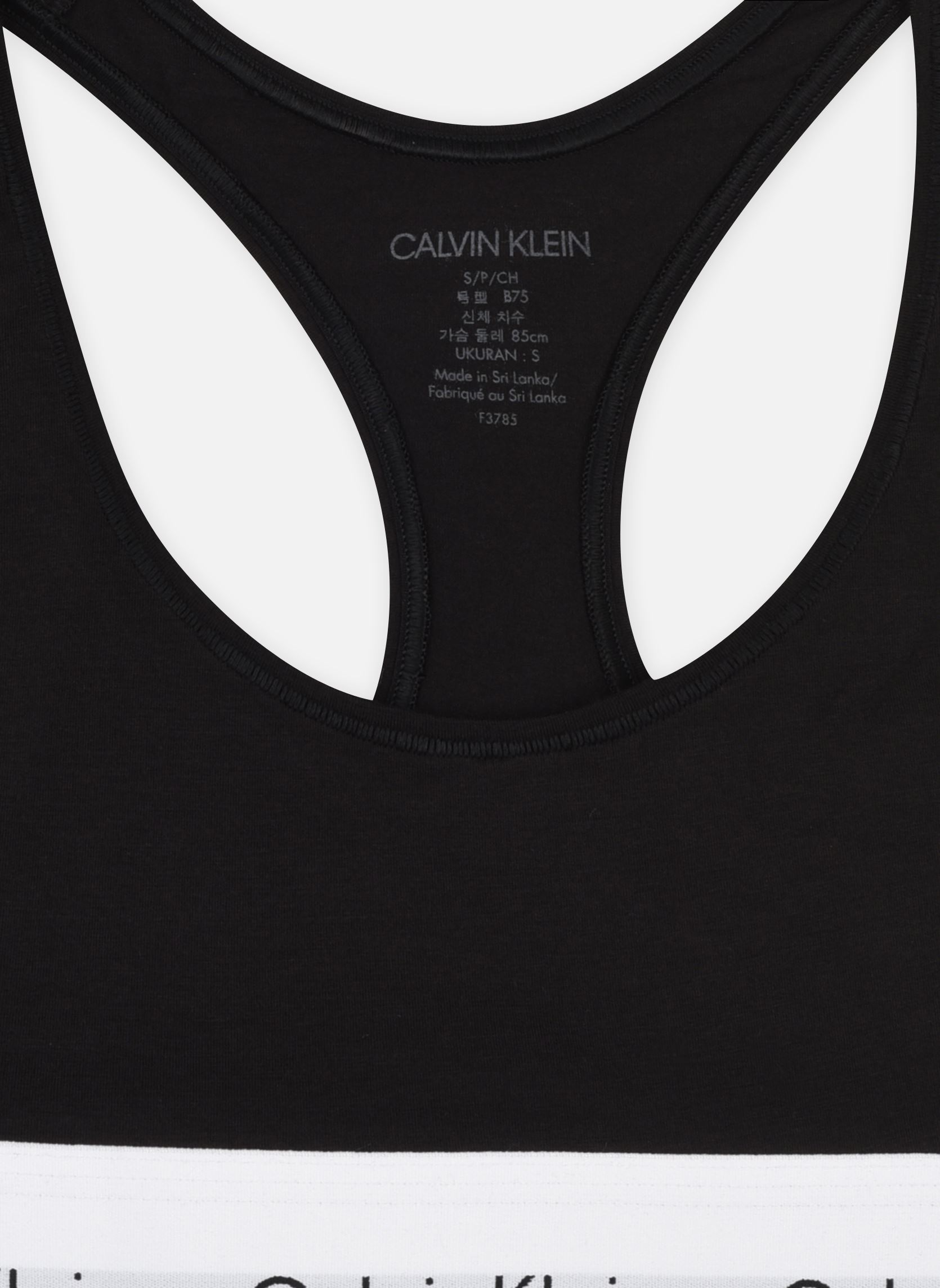 Brassières Bralette Modern Cotton 0000F3785E femme noir Calvin Klein Brassières Bralette Modern Cotton 0000F3785E femme noir BLACK