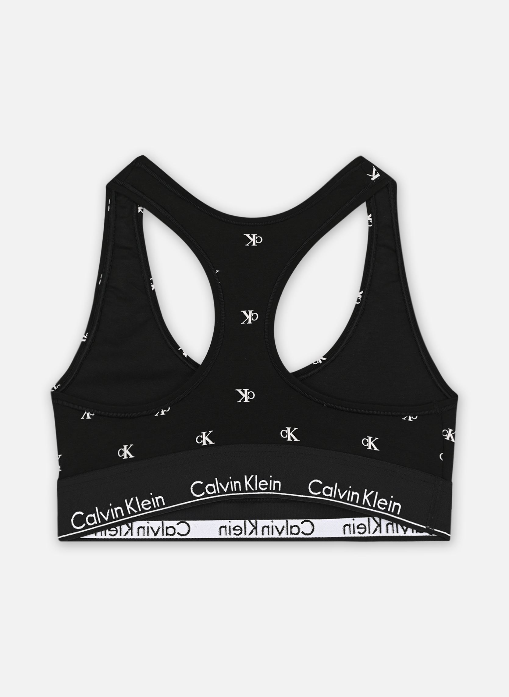 Brassières Bralette Modern Cotton 0000F3785E femme noir Calvin Klein Brassières Bralette Modern Cotton 0000F3785E femme noir BLACK DIAMOND LOGO PRINT