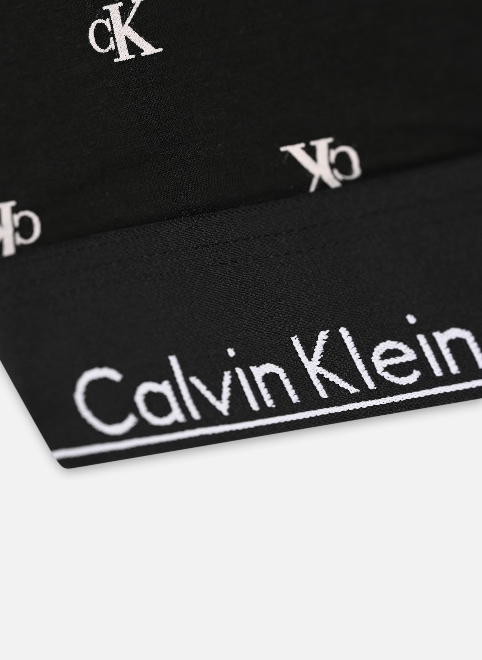 Brassières Bralette Modern Cotton 0000F3785E femme noir Calvin Klein Brassières Bralette Modern Cotton 0000F3785E femme noir BLACK DIAMOND LOGO PRINT