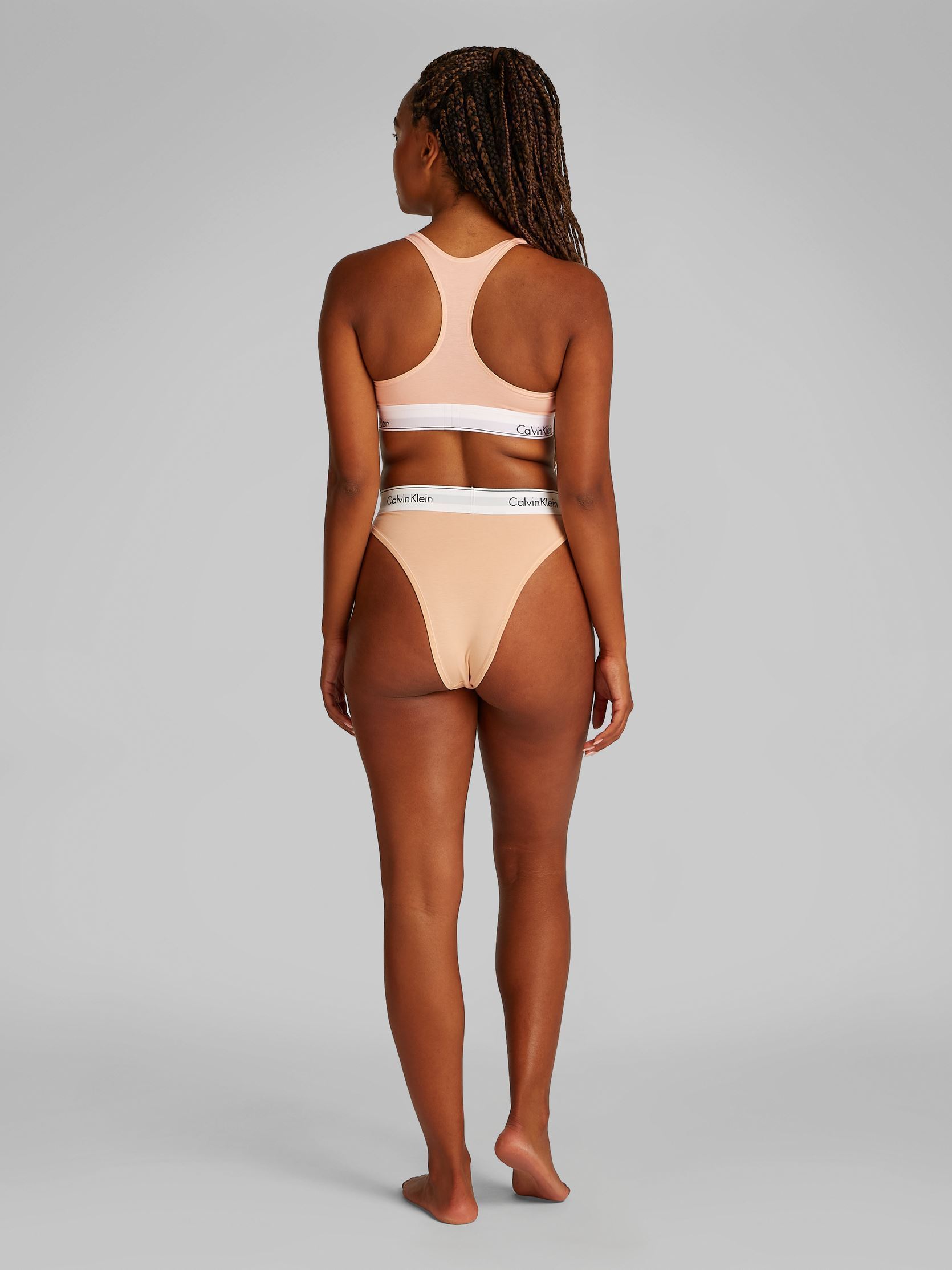 Bustiers Bralette Modern Cotton 0000F3785E damen rosa Calvin Klein Bustiers Bralette Modern Cotton 0000F3785E damen rosa MELON FRENZY