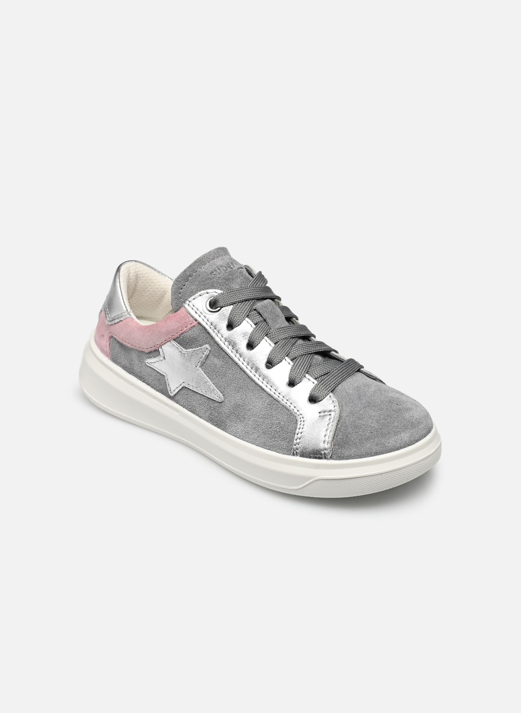 Baskets basses Cosmo fille gris Superfit Baskets basses Cosmo fille gris GRIS CLAIR/ROSE