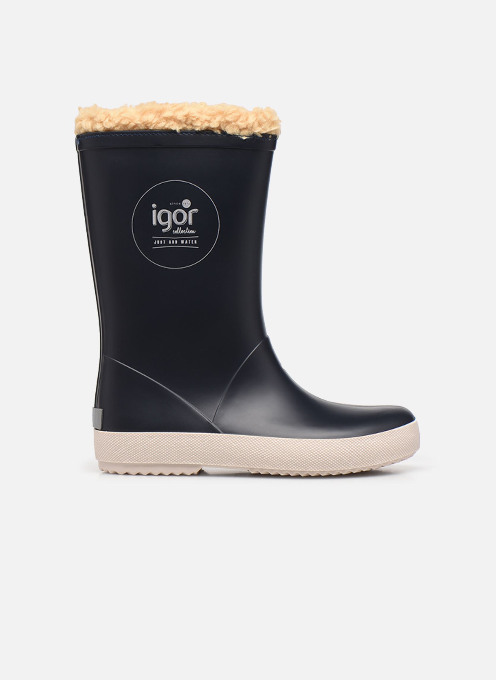 Gummistiefel Splash Nautico Borreguito blau Igor Gummistiefel Splash Nautico Borreguito blau MARINO