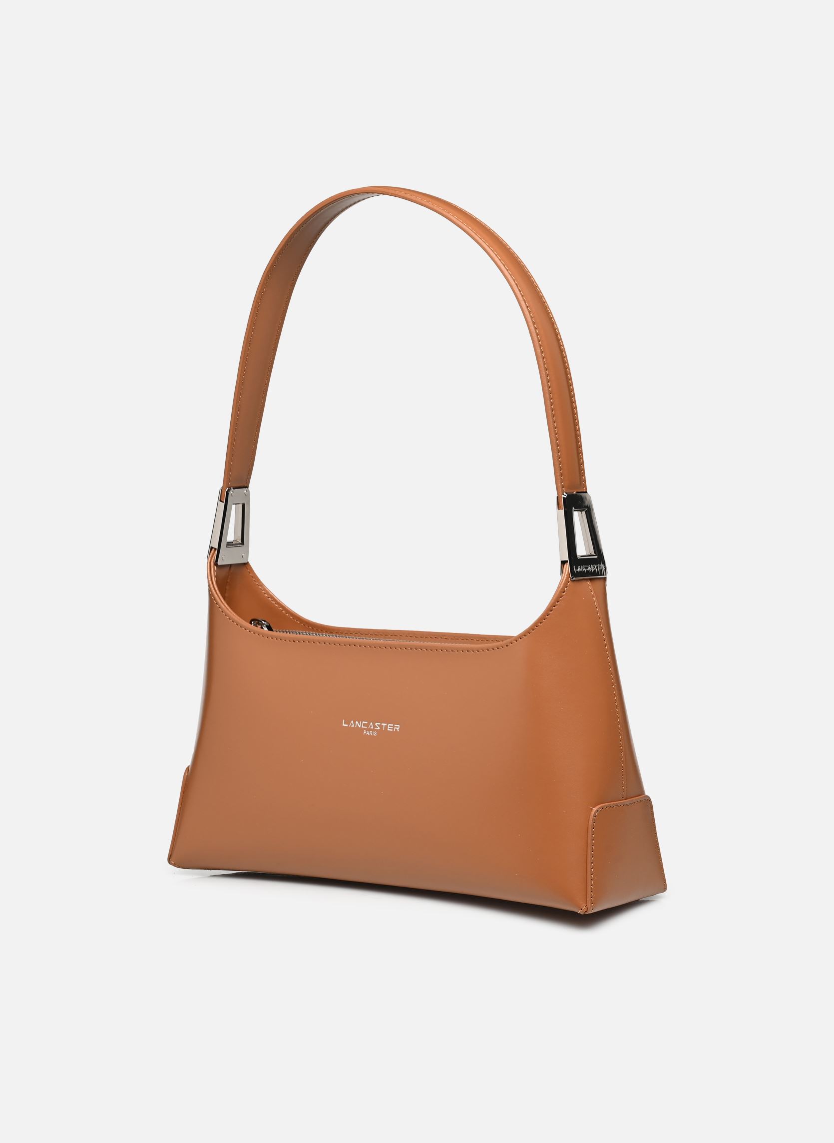 Sacs Sac Baguette Zippé Suave Ace femme marron Lancaster Sacs Sac Baguette Zippé Suave Ace femme marron CAMEL