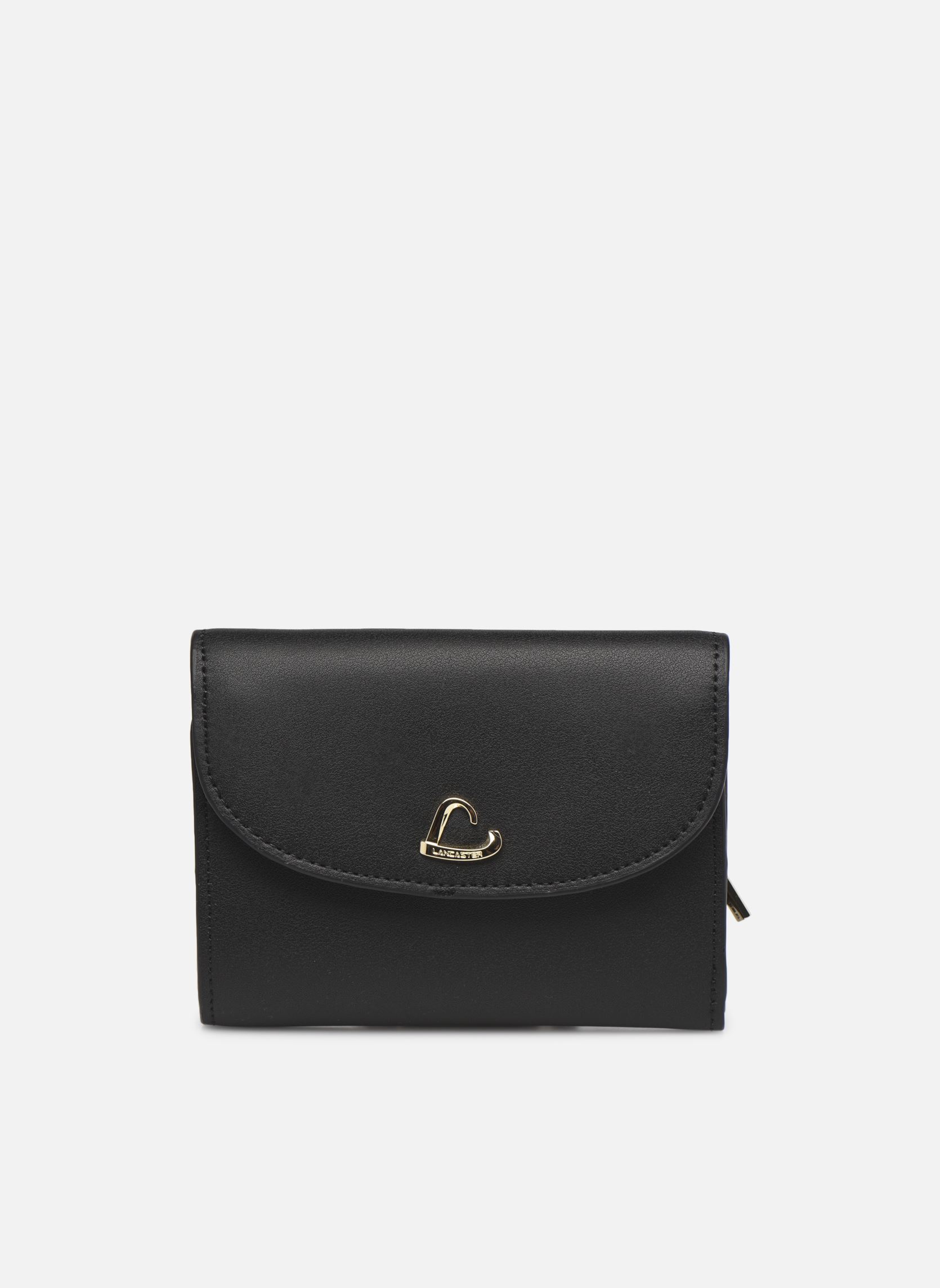 Portefeuille Homme Cuir De Vachette Grainé Dune Noir – 6 Cartes + 4 Poches – Format Compact 13×10×2,5 Cm