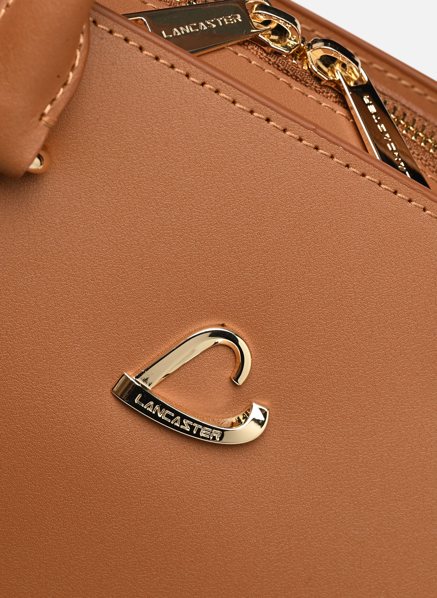 Handtaschen Sac à Main Zippée City Philos damen braun Lancaster Handtaschen Sac à Main Zippée City Philos damen braun NOISETTE