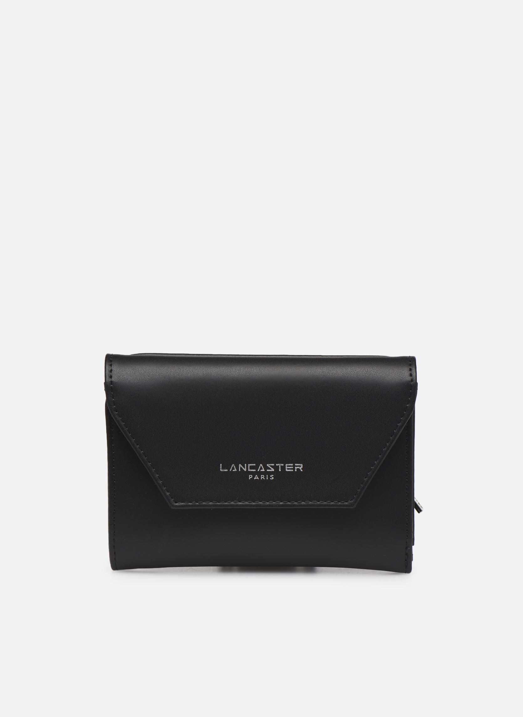 Portemonnees Portefeuille Dos à Dos A rabat avec pres dames zwart Lancaster Portemonnees Portefeuille Dos à Dos A rabat avec pres dames zwart NOIR