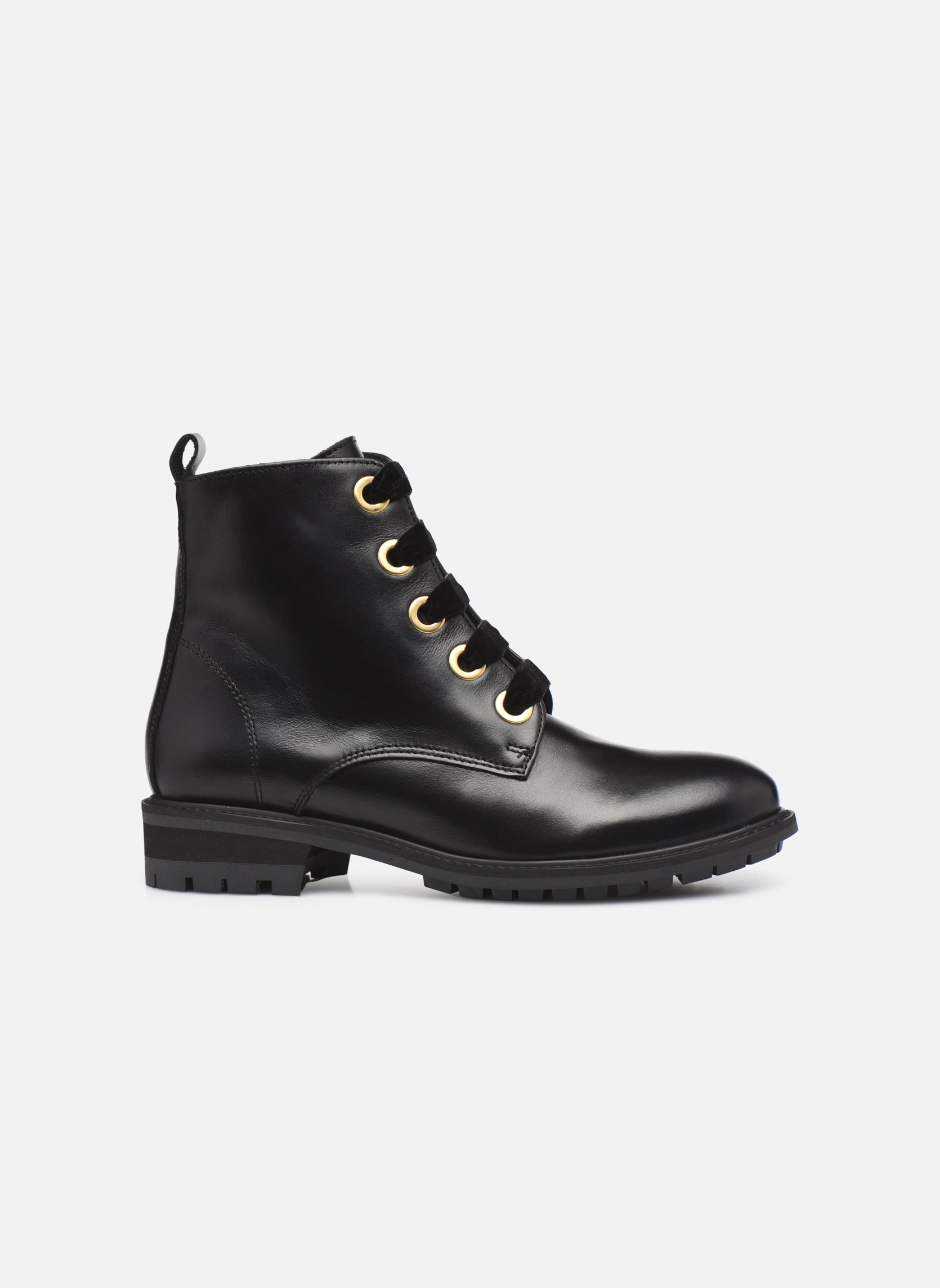 Geschnürte Stiefeletten Cina damen schwarz Georgia Rose Geschnürte Stiefeletten Cina damen schwarz NOIR