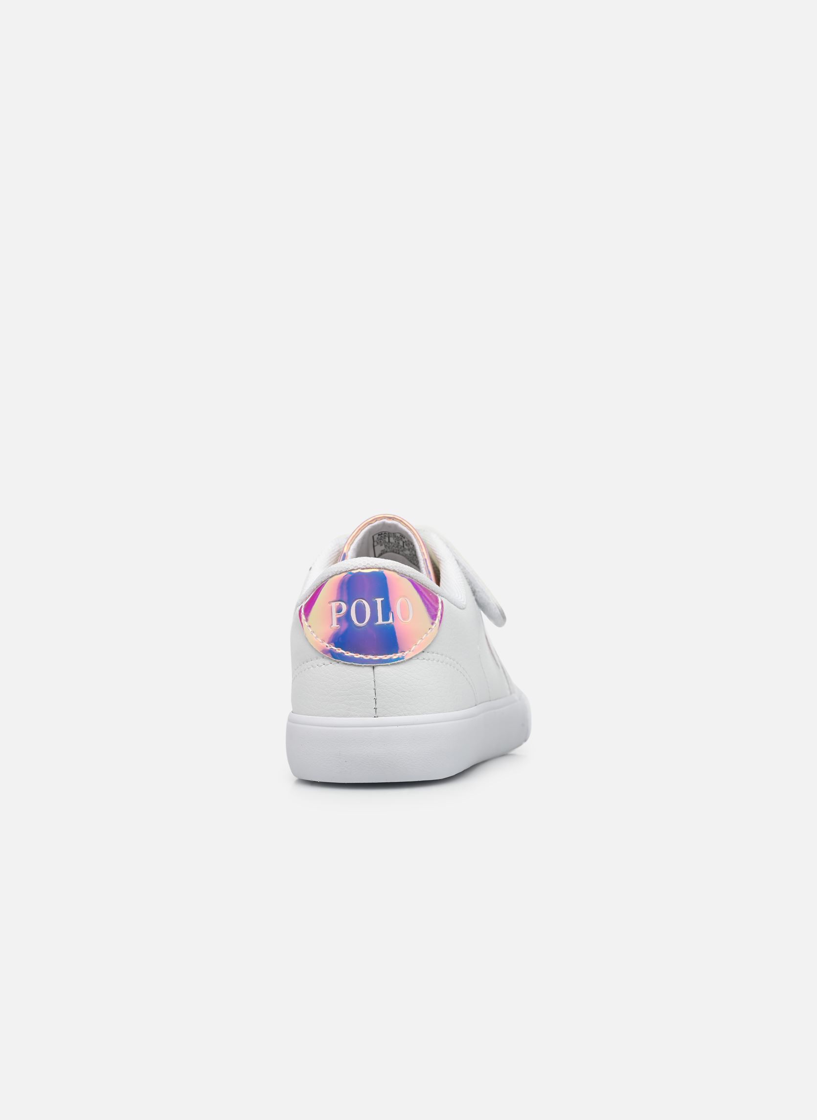 Sneakers basse Theron IV Ps bambina bianco Polo Ralph Lauren Sneakers basse Theron IV Ps bambina bianco WHITE TUMBLED/IRIDESCENT W/ PI