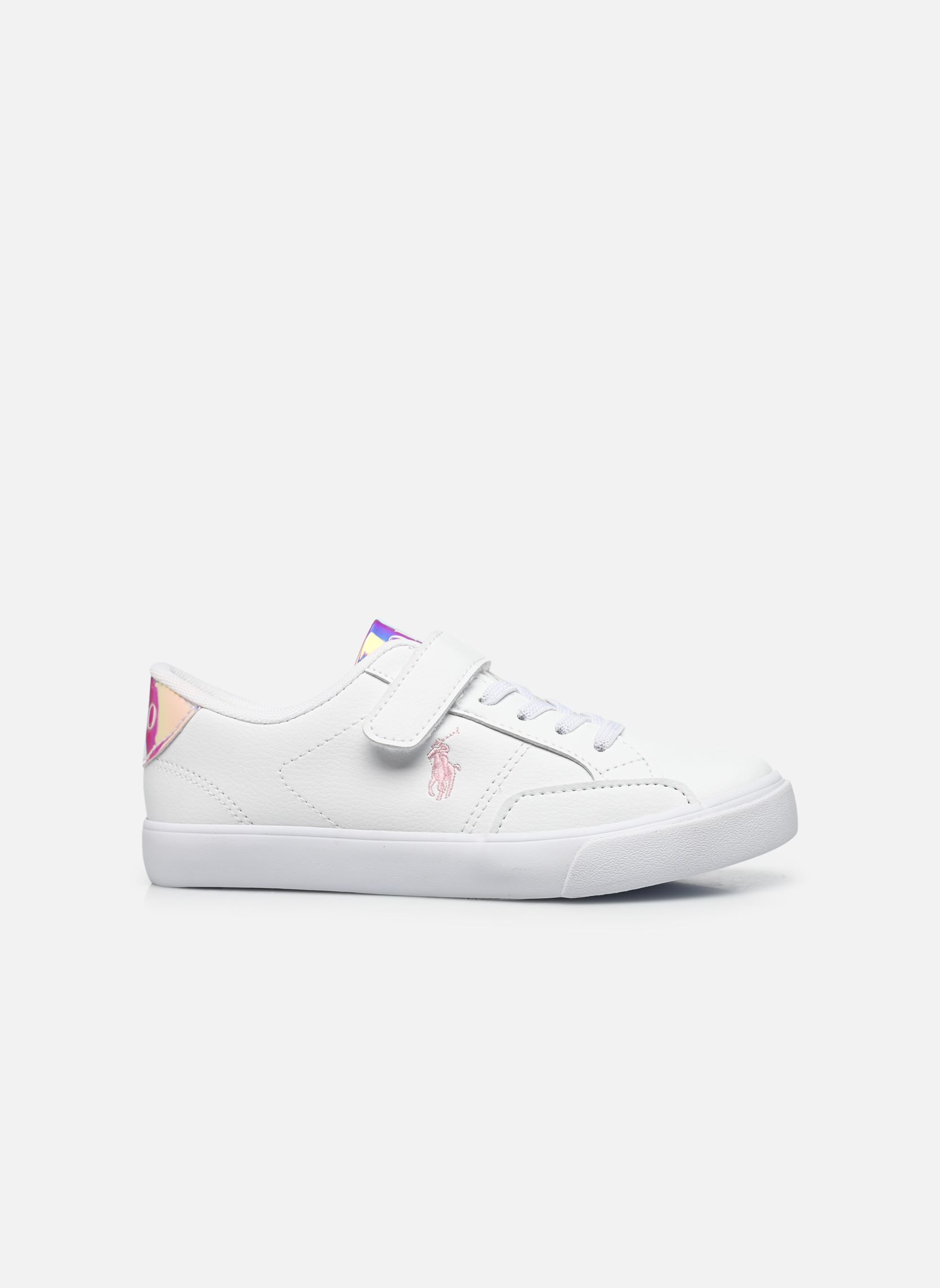 Sneakers basse Theron IV Ps bambina bianco Polo Ralph Lauren Sneakers basse Theron IV Ps bambina bianco WHITE TUMBLED/IRIDESCENT W/ PI