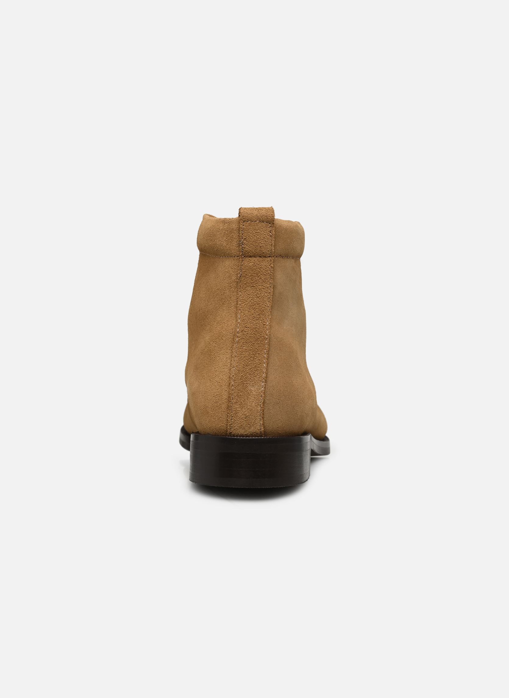Geschnürte Stiefeletten Raso damen braun Naguisa Geschnürte Stiefeletten Raso damen braun CAMEL