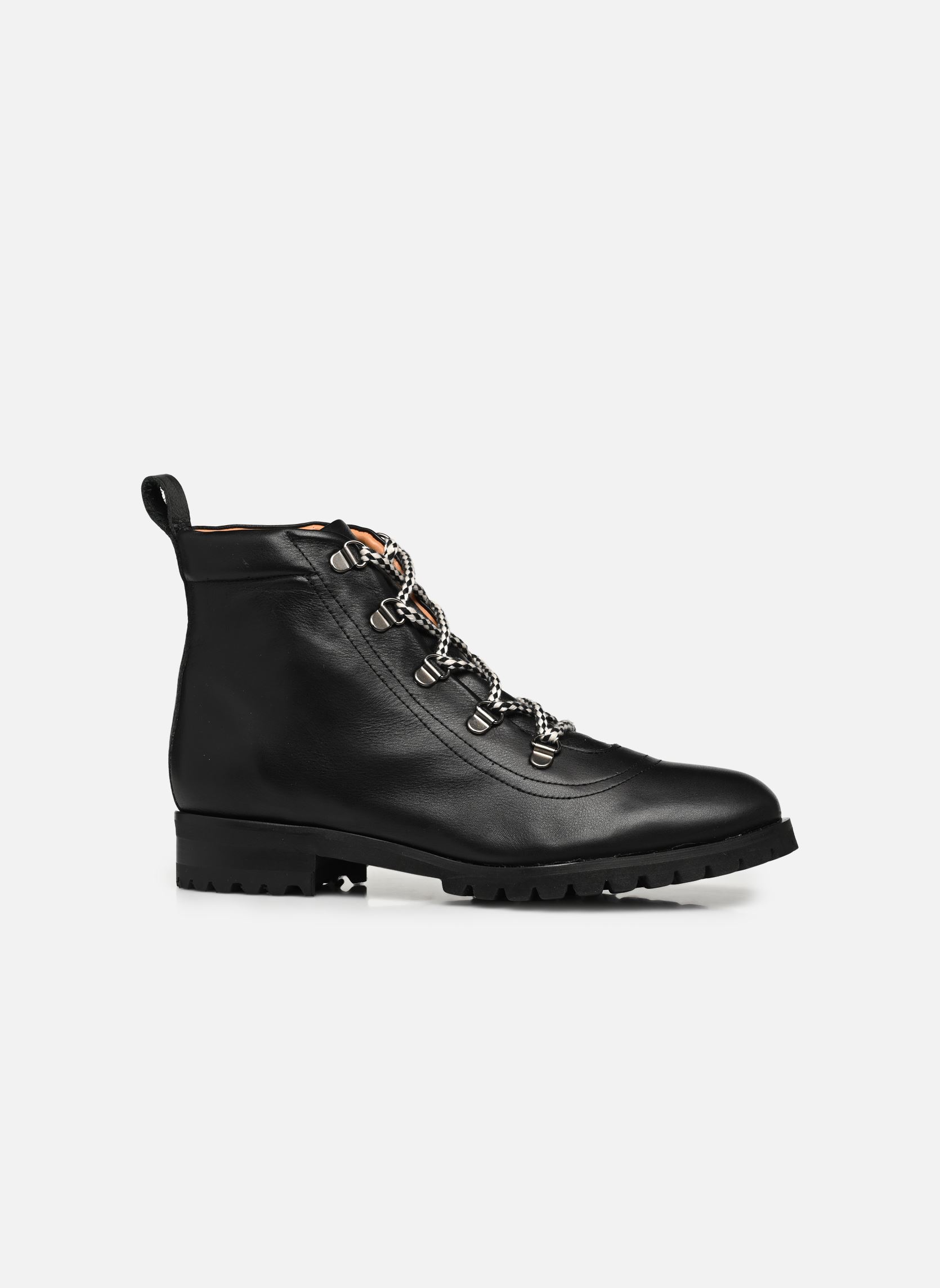 Geschnürte Stiefeletten Raso damen schwarz Naguisa Geschnürte Stiefeletten Raso damen schwarz BLACK 2